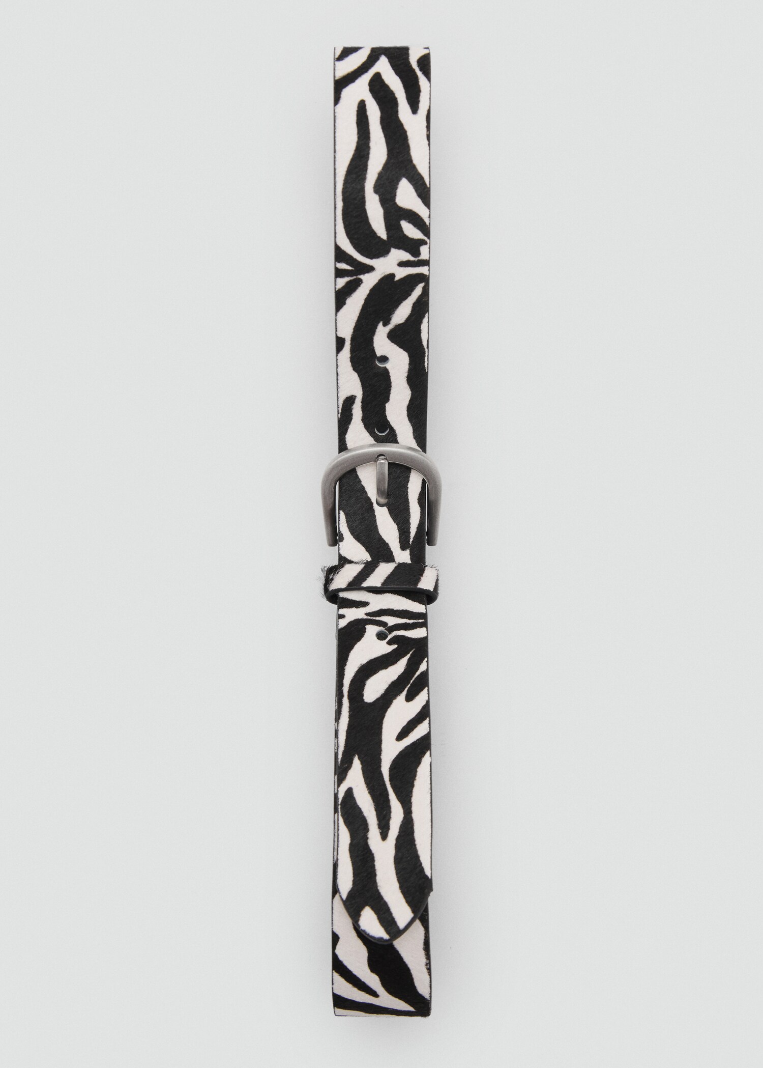 Cinturó pell pèl zebra - Detall de l'article 2