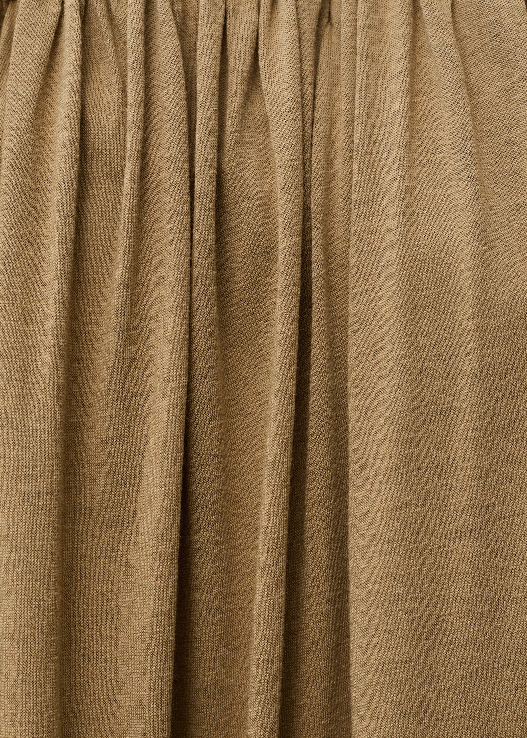Strapless jumpsuit with puffed hem - Details of the article 8