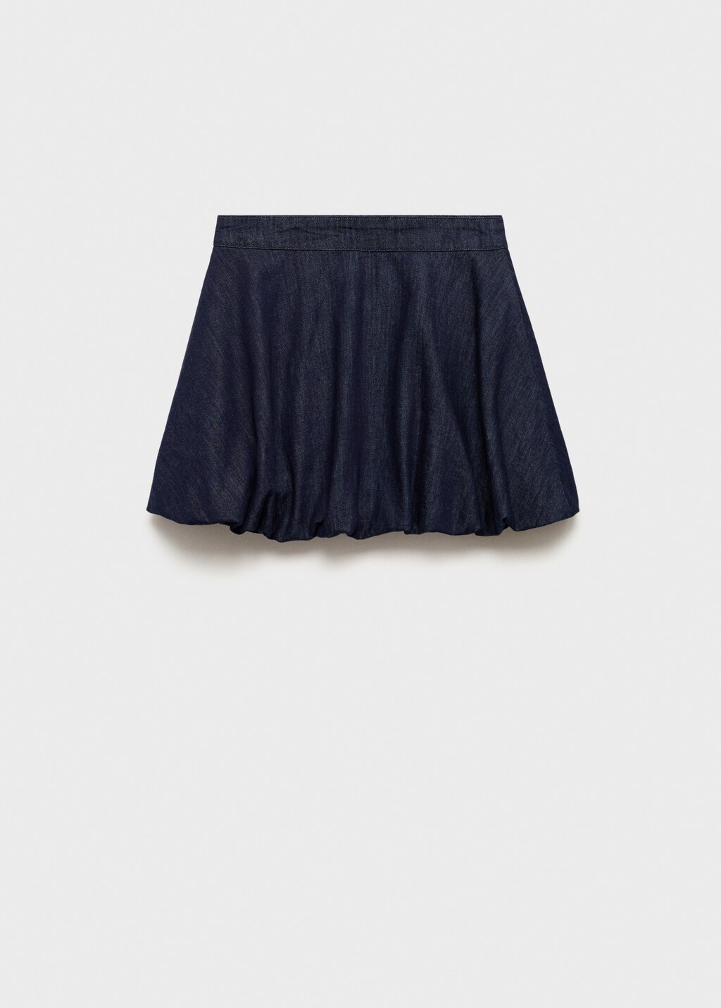 Balloon denim skirt - image 4