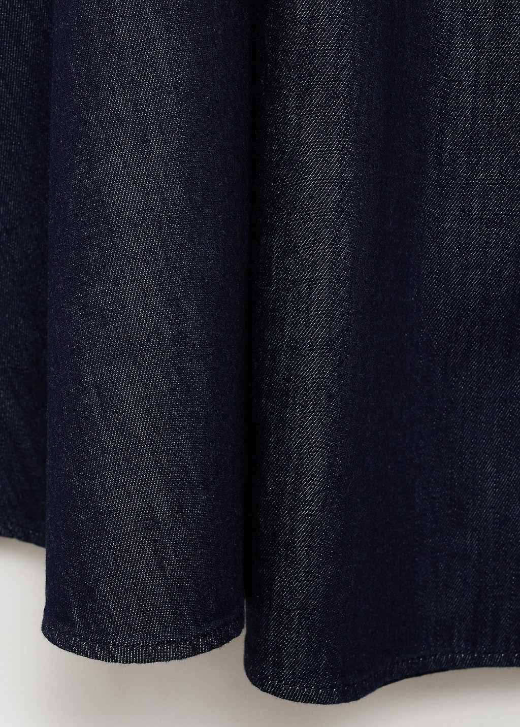 Flared denim skirt - image 5