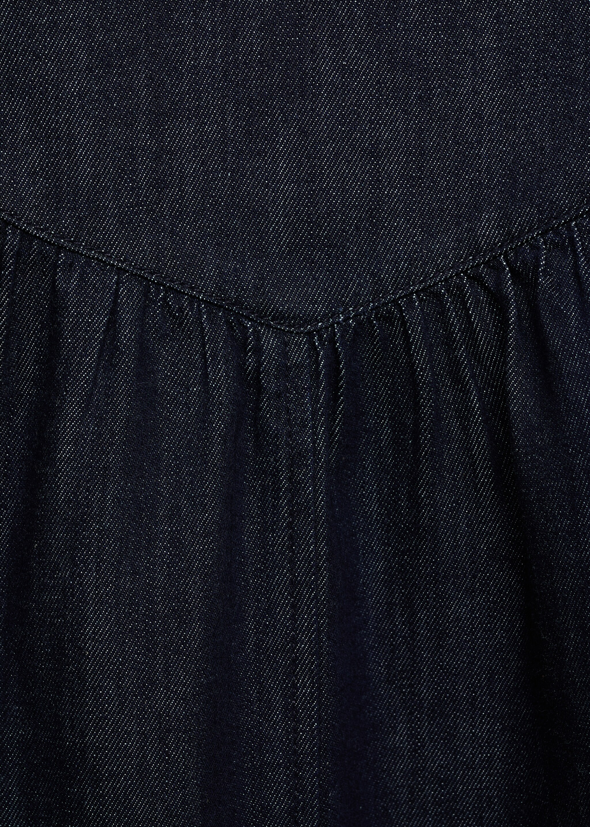 Flared denim skirt - Details of the article 8