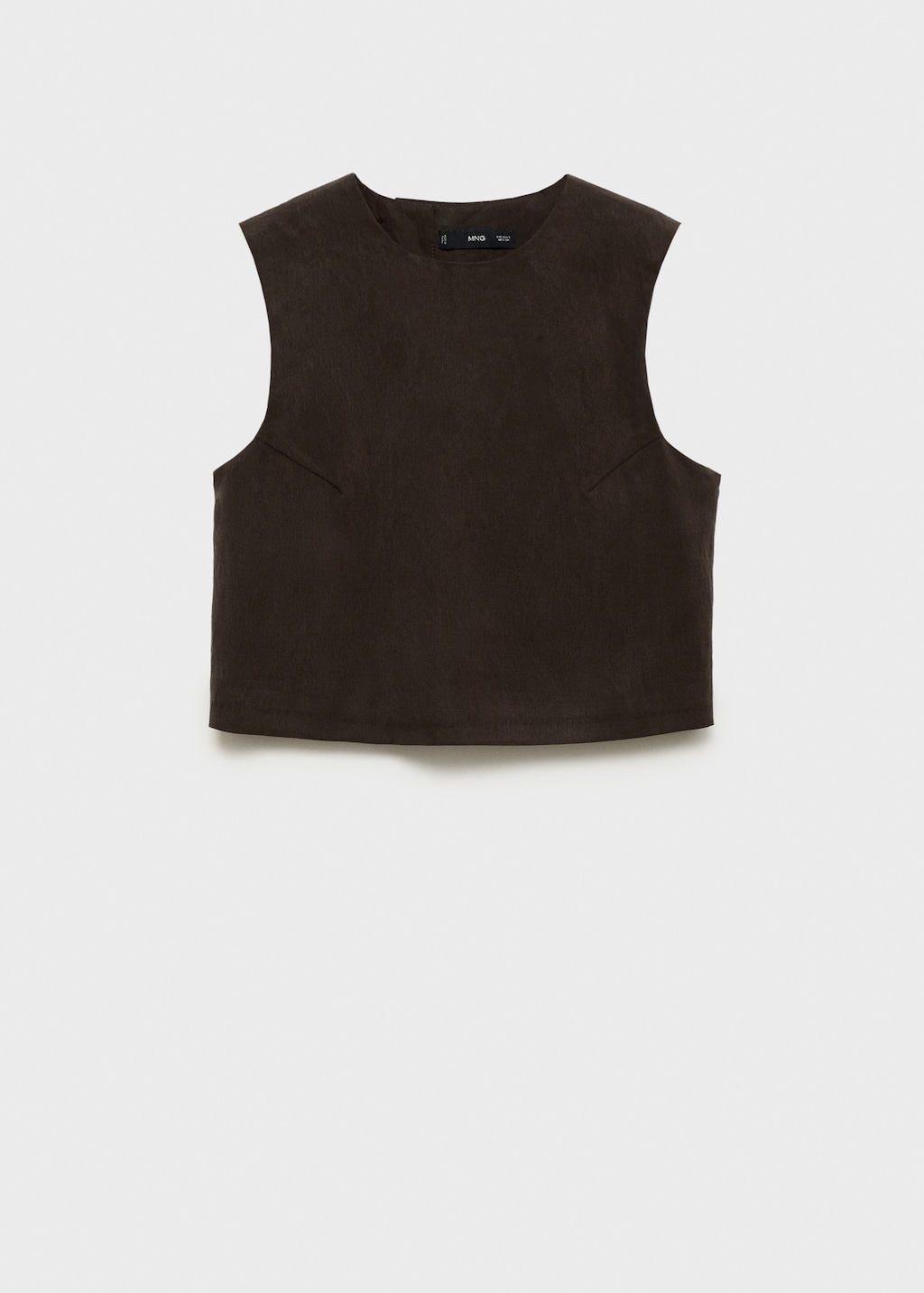 Lyocell top with buttons on the back - image 5