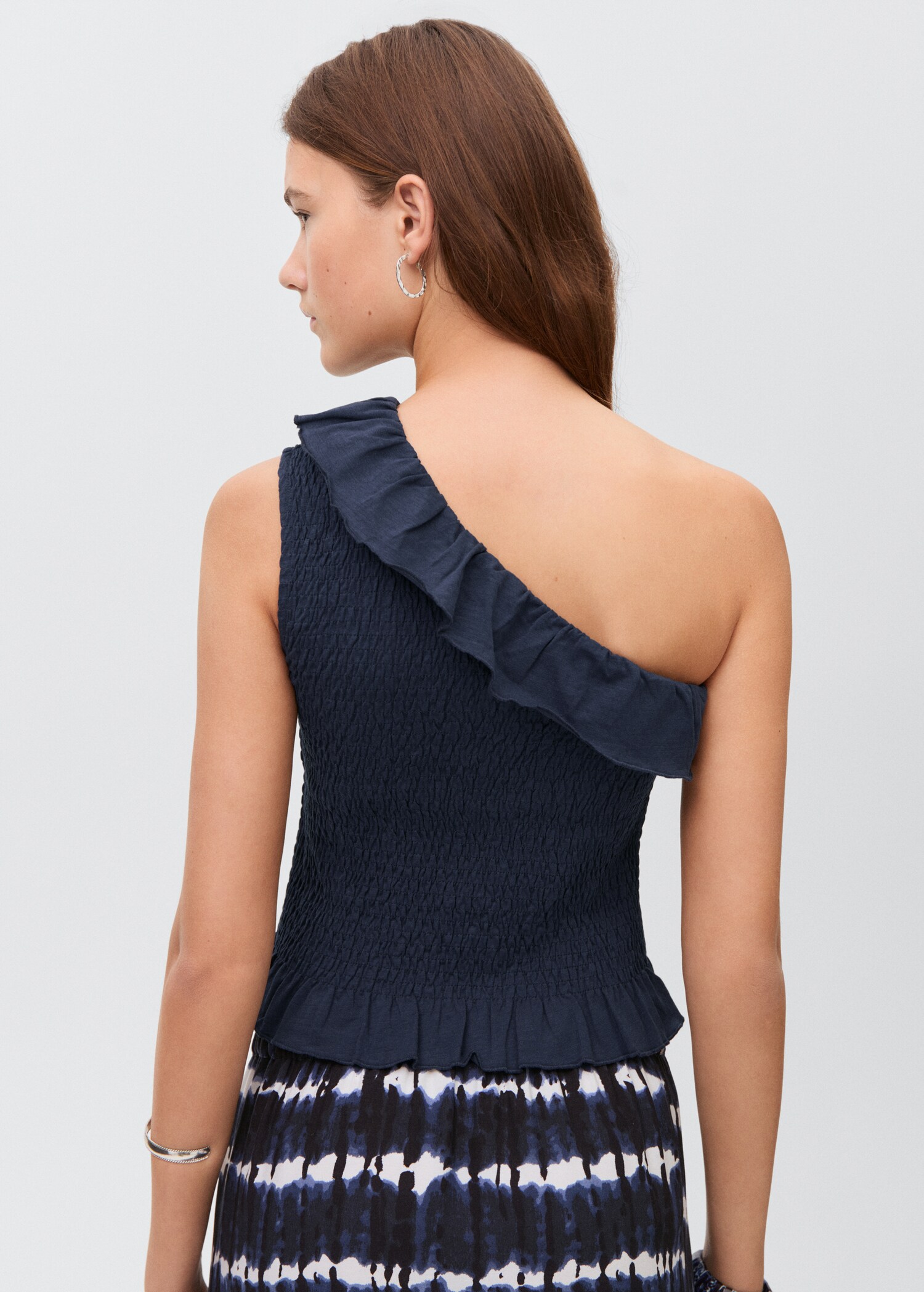 Falda larga tie-dye - Reverso del artículo