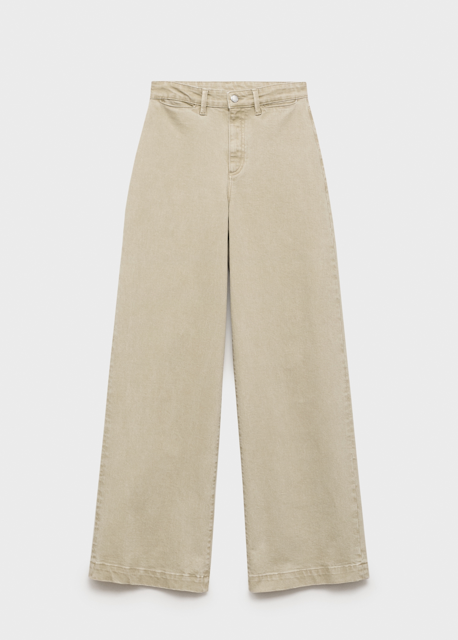 Jeans wideleg vita alta full length - Articolo senza modello