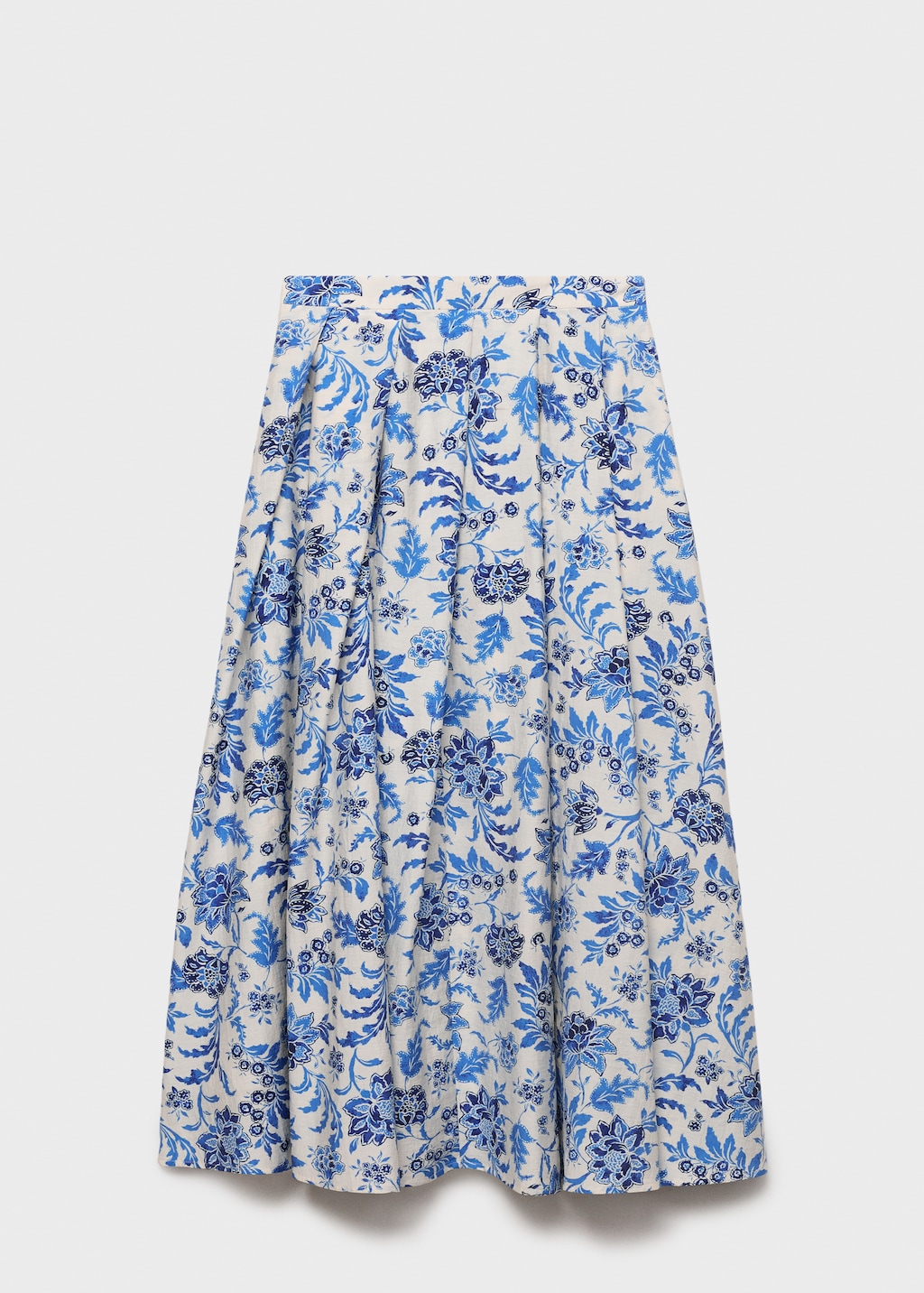 Long floral flared skirt - Women | MANGO USA Long floral flared skirt - Women | MANGO USA