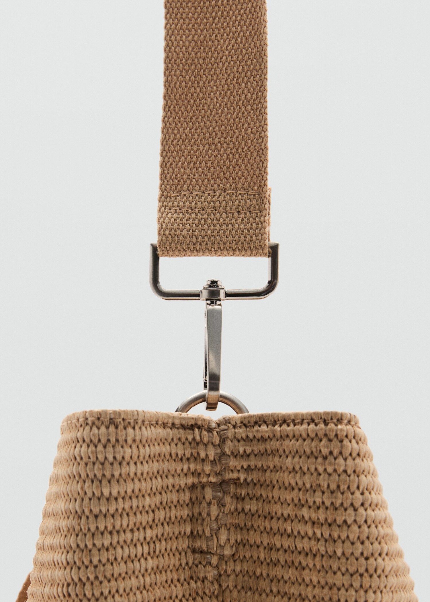 Raffia tote bag - Details of the article 2