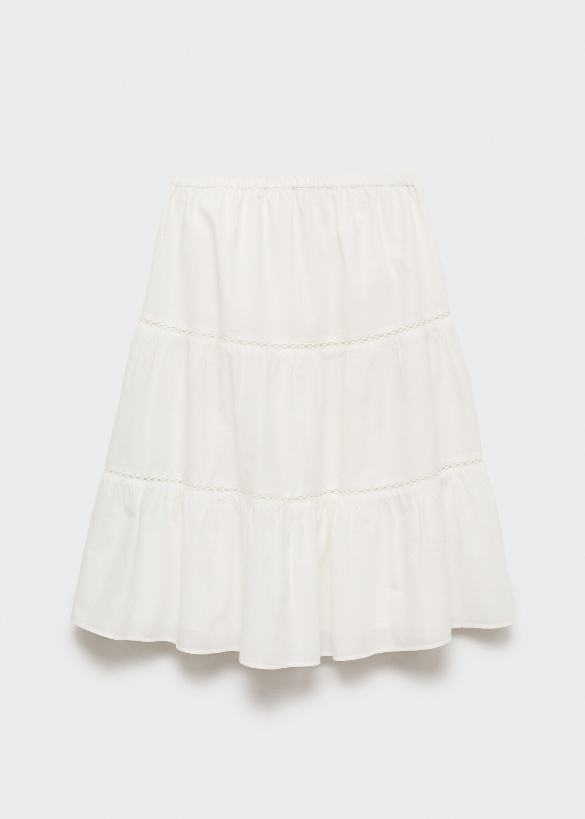 Flared midi skirt - Article without model