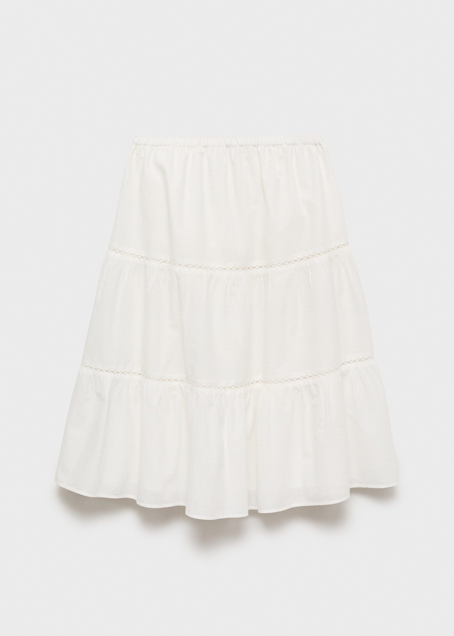 Flared midi skirt - Article without model