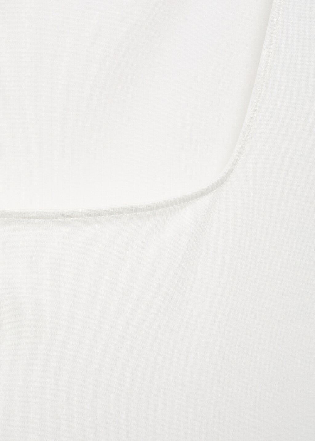 Combined dress with puffed hem