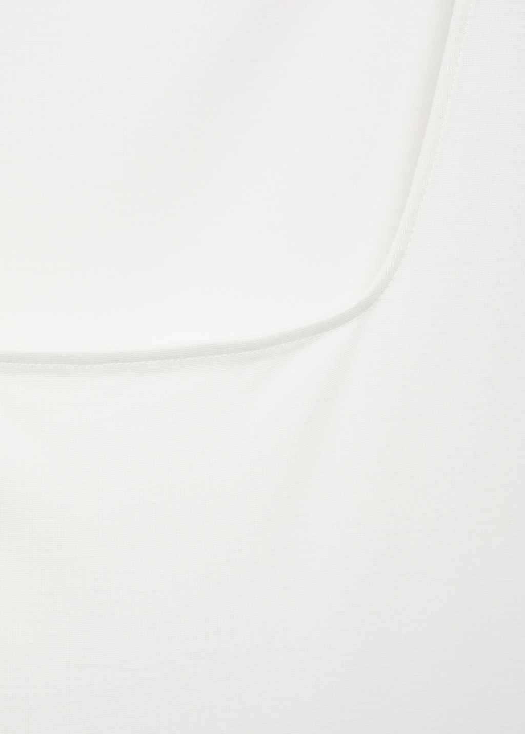 Combined dress with puffed hem