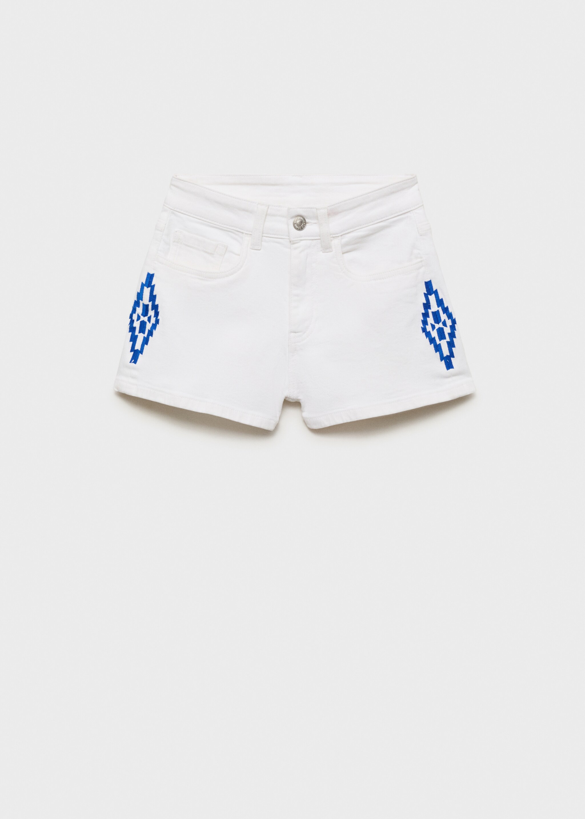 Shorts with embroidered detail - Article without model