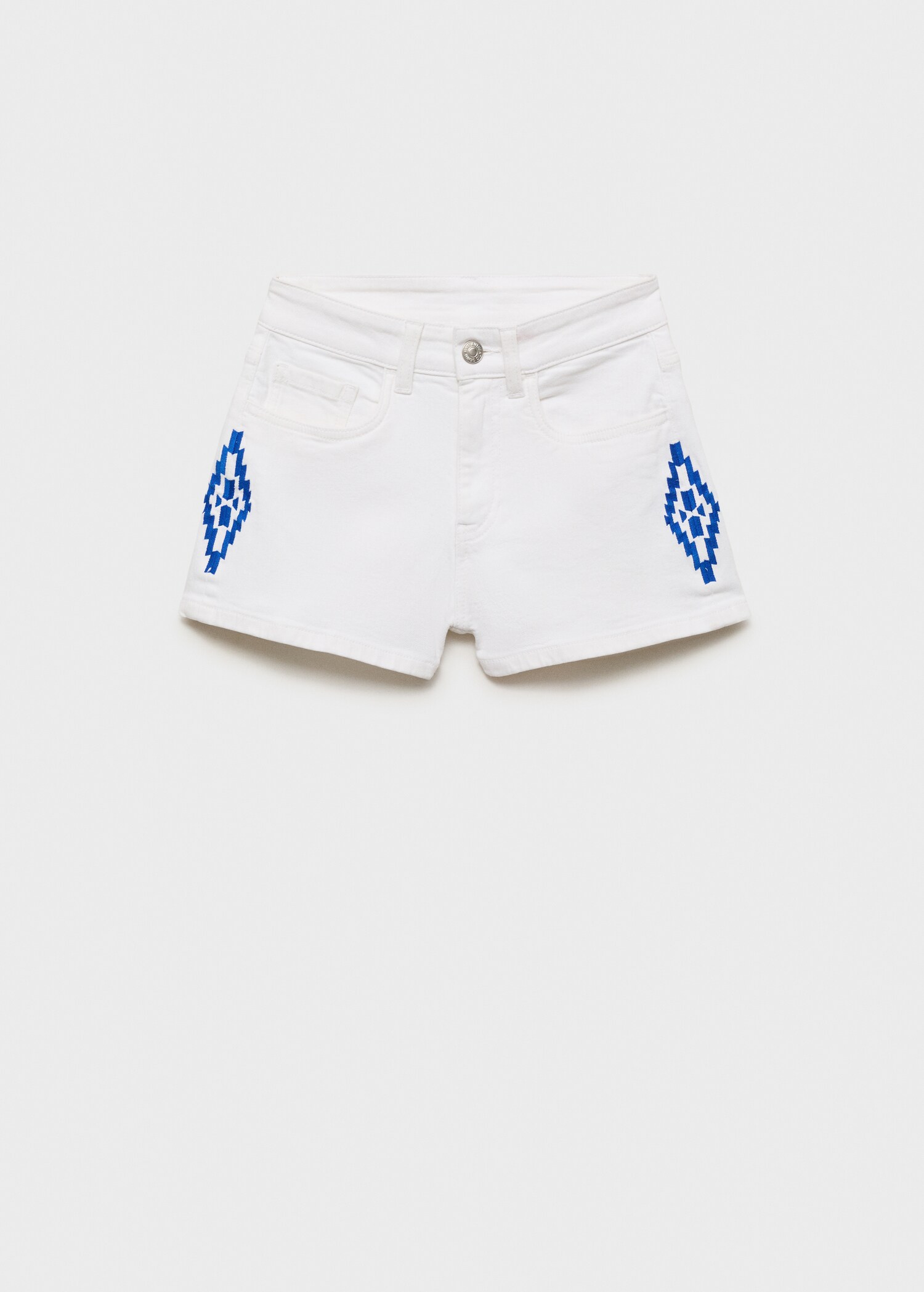 Shorts with embroidered detail - Article without model
