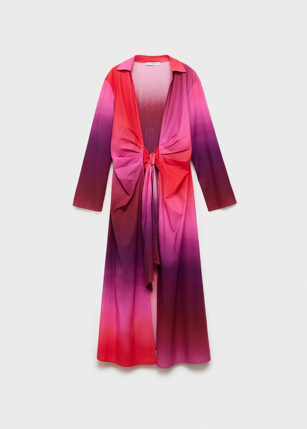 Tie-dye cotton dress