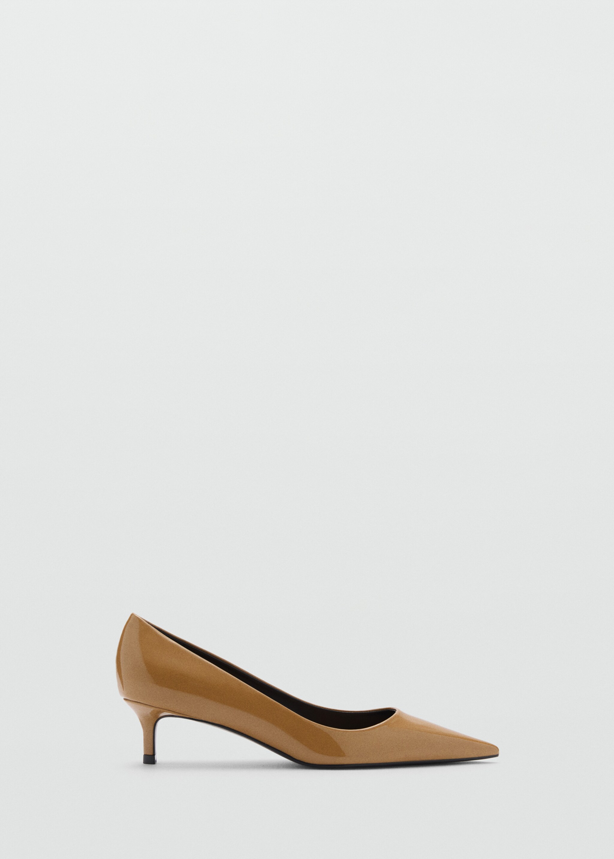 Sapato de verniz com salto kitten - Artigo sem modelo