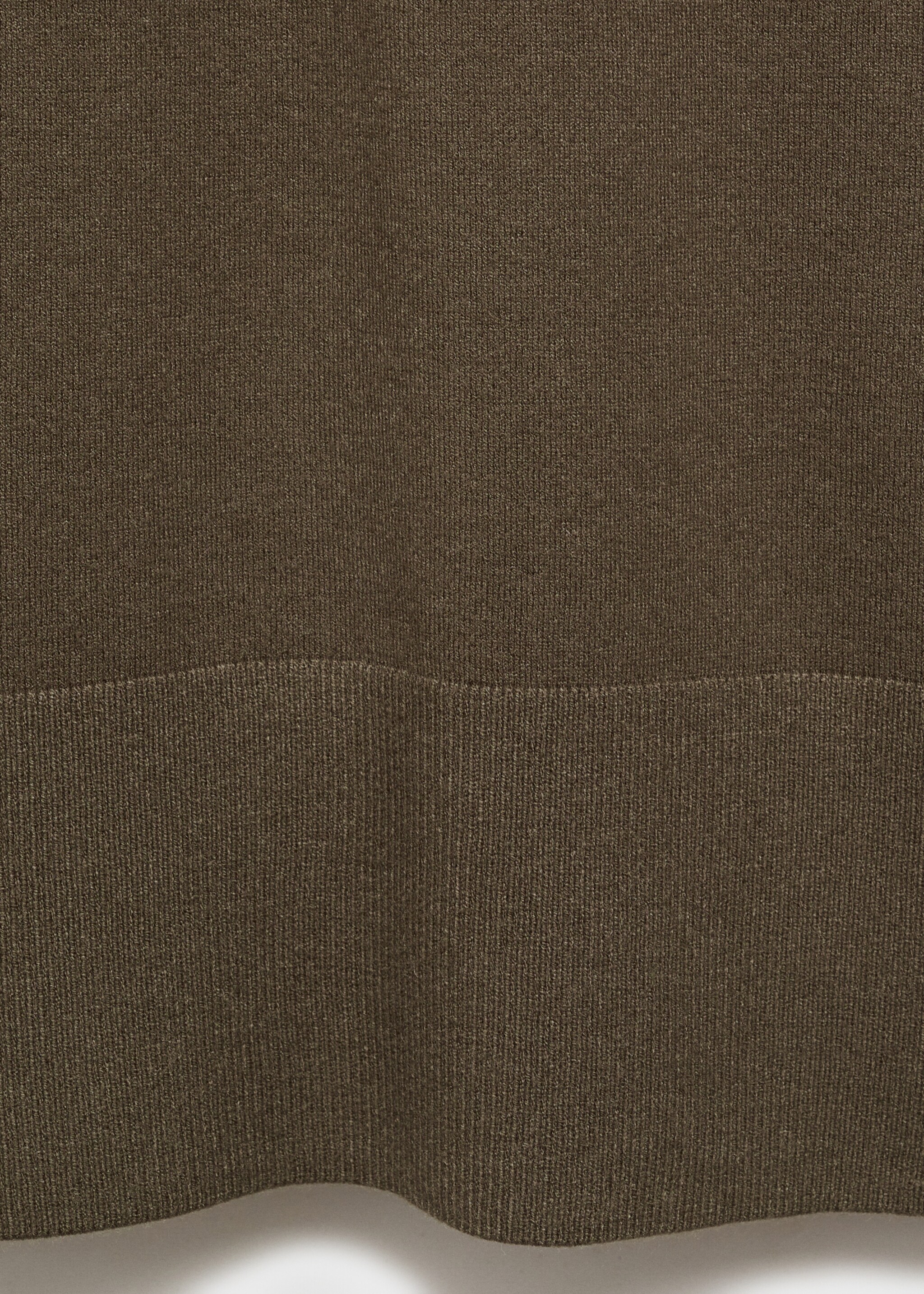 Perkins-neck knitted dress - Details of the article 0