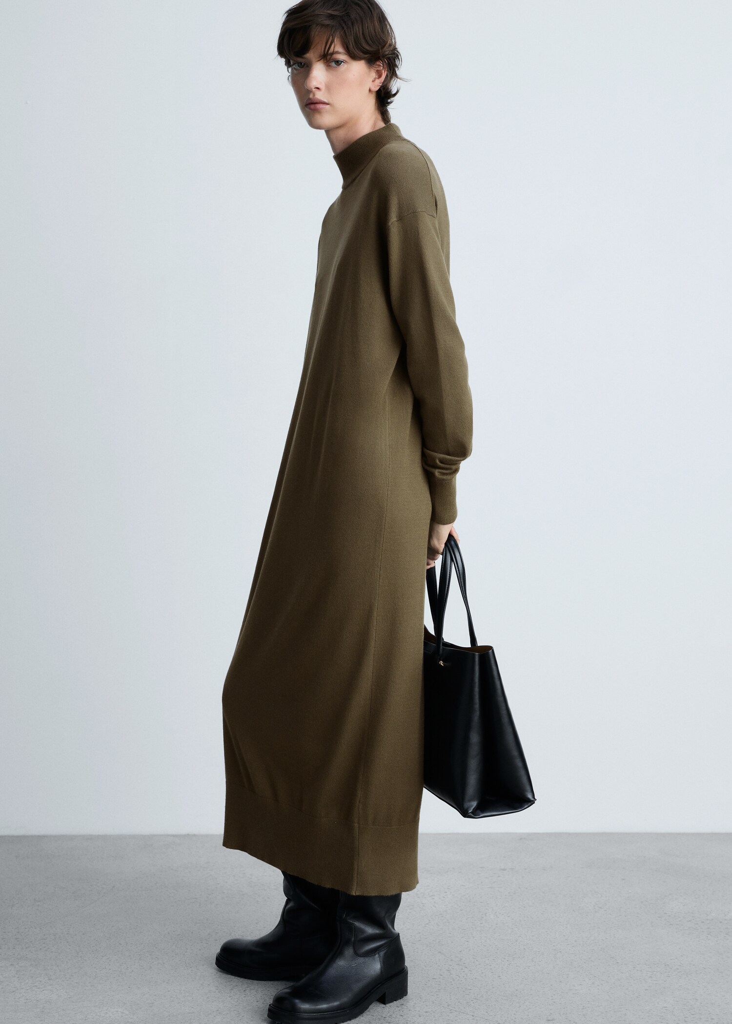 Robe maille col montant - Détail de l'article 2