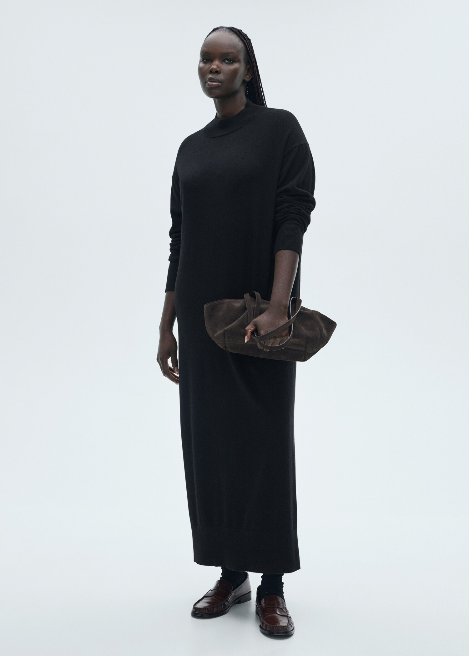 Robe maille col montant - Détail de l'article 3