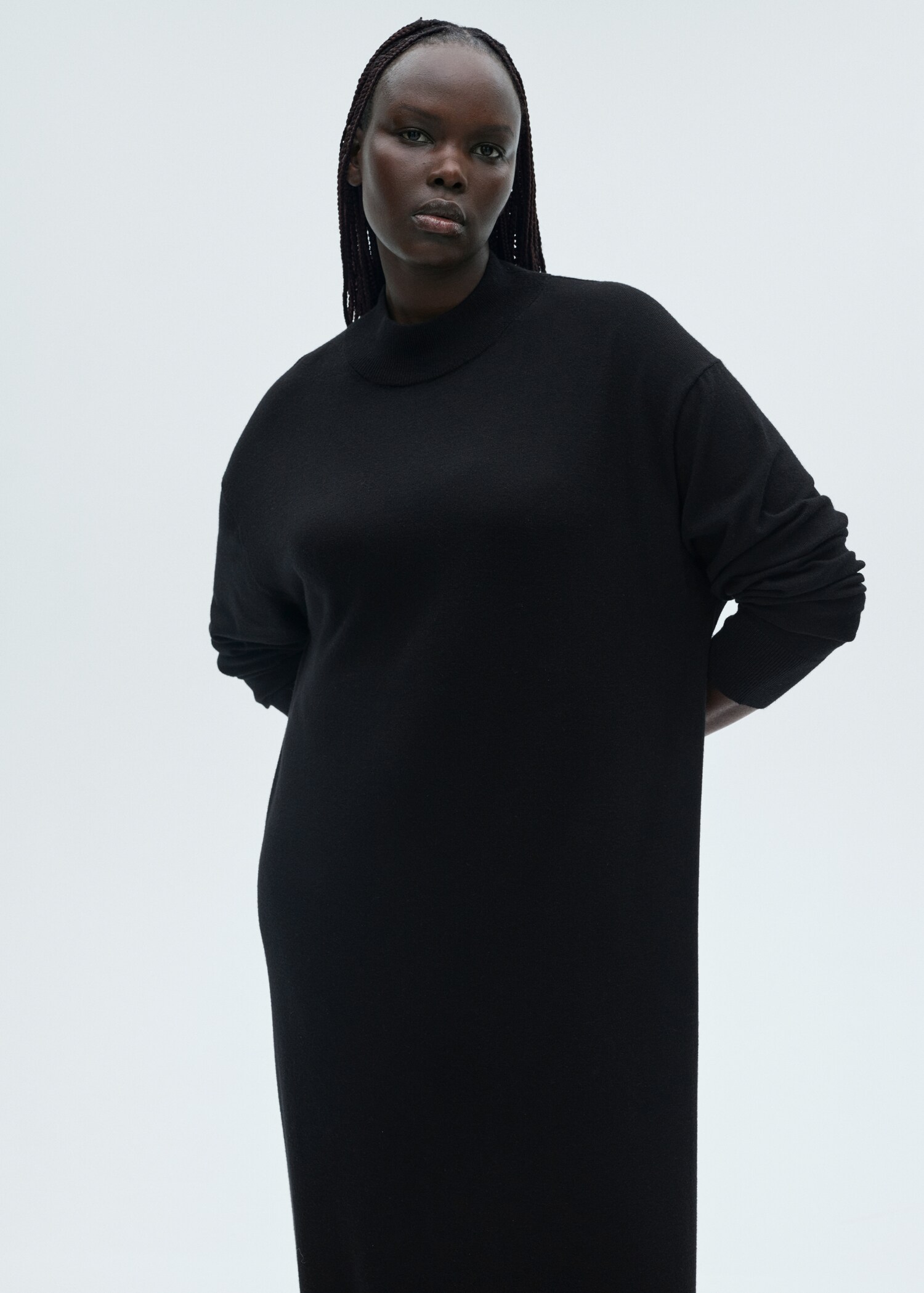 Robe maille col montant - Détail de l'article 5