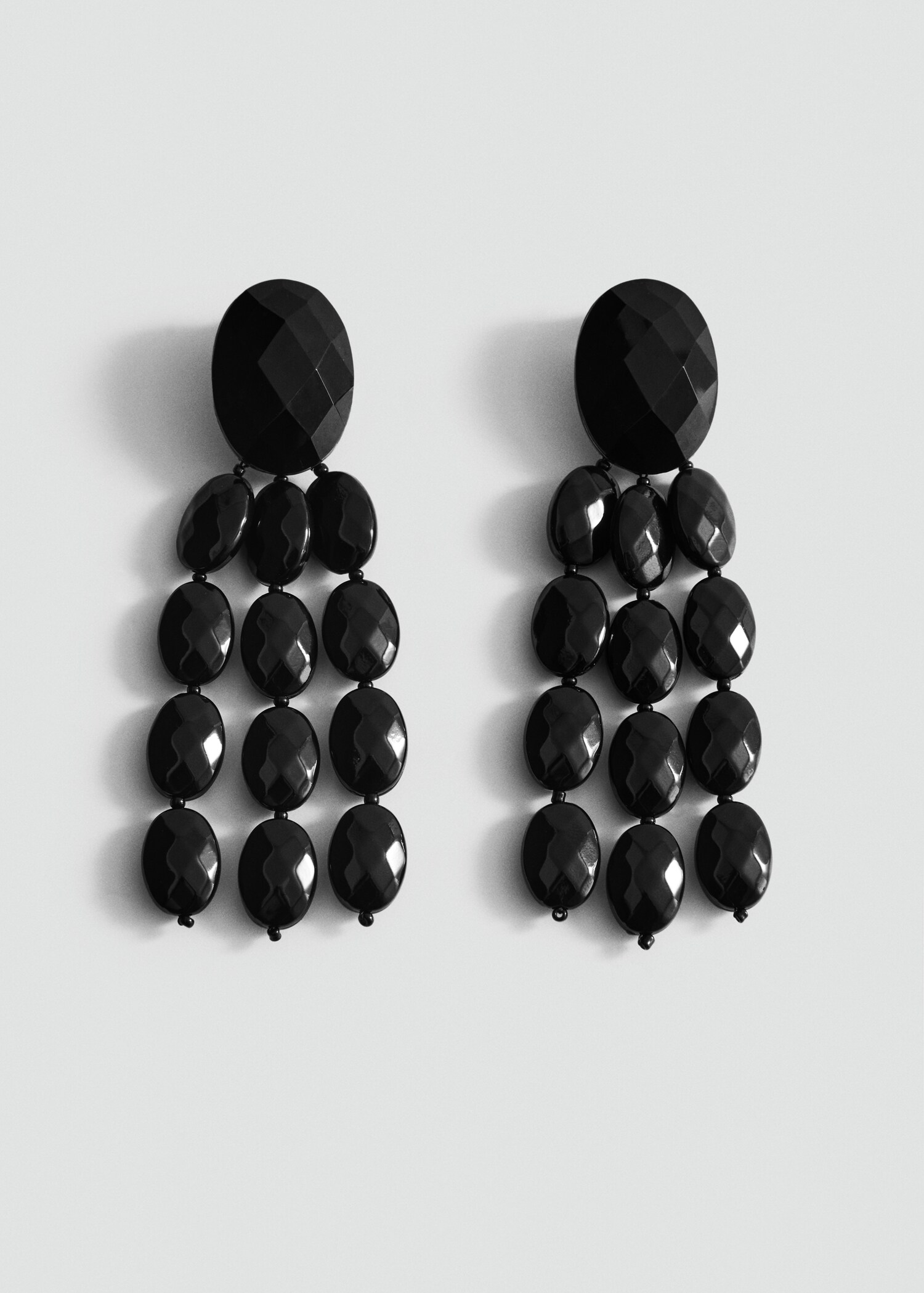 Beaded cascade earrings - Article without model