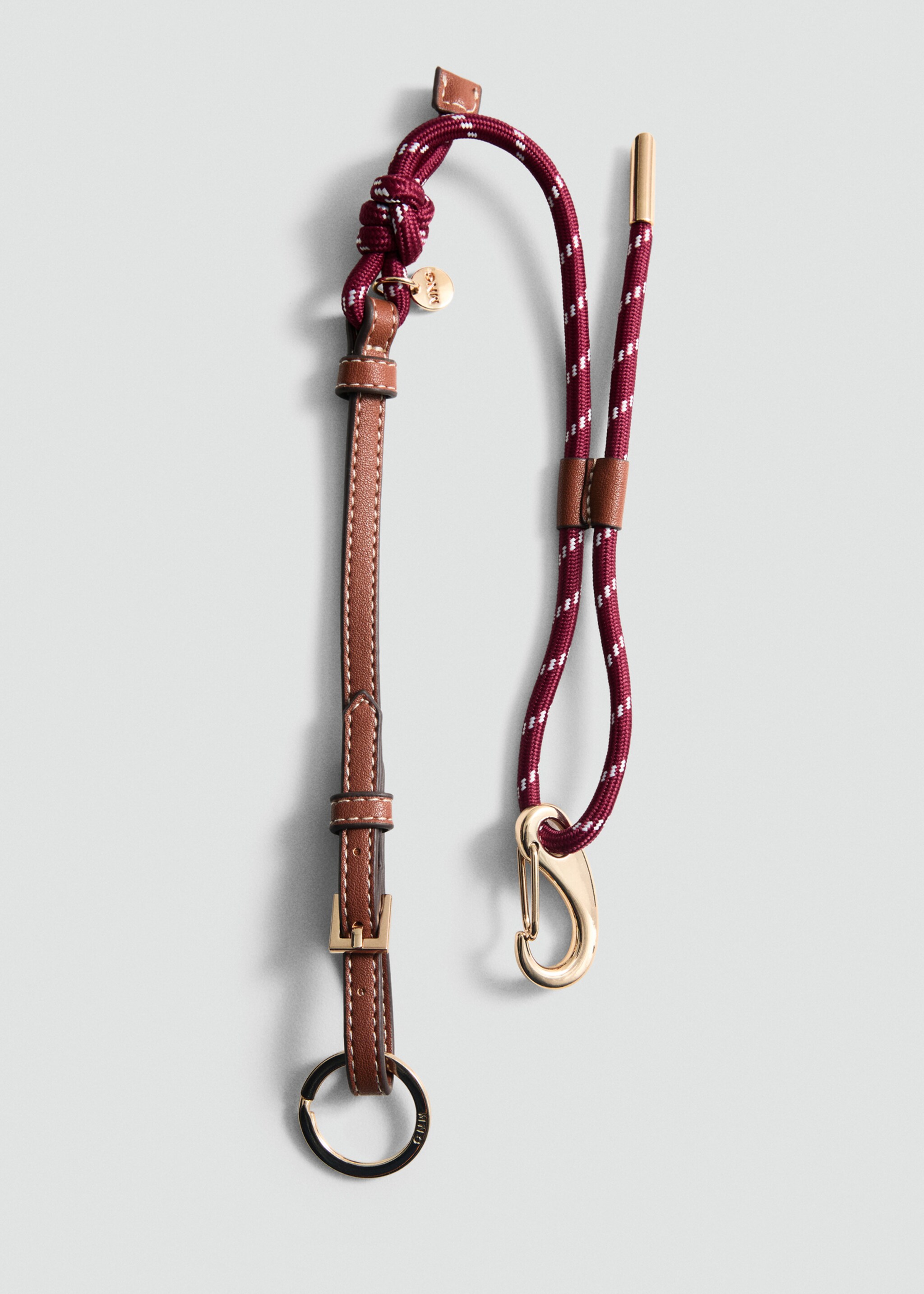 Carabiner keyring with combination - Article without model