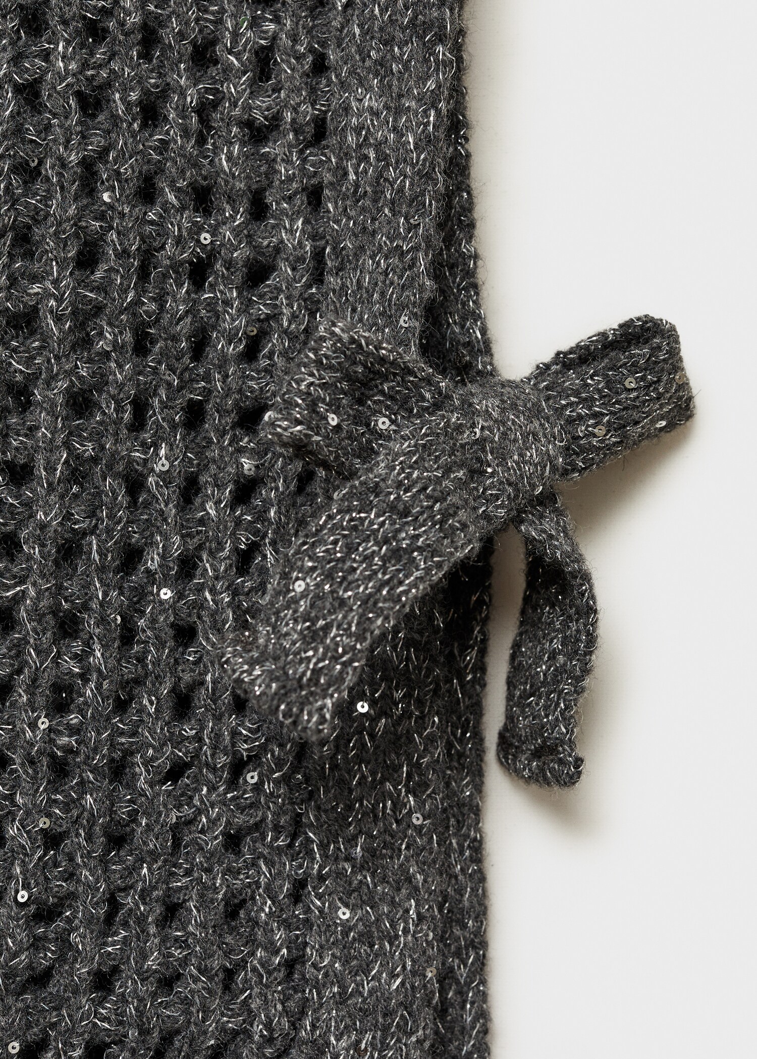 Lochstrickpullunder aus Lurex - Detail des Artikels 0