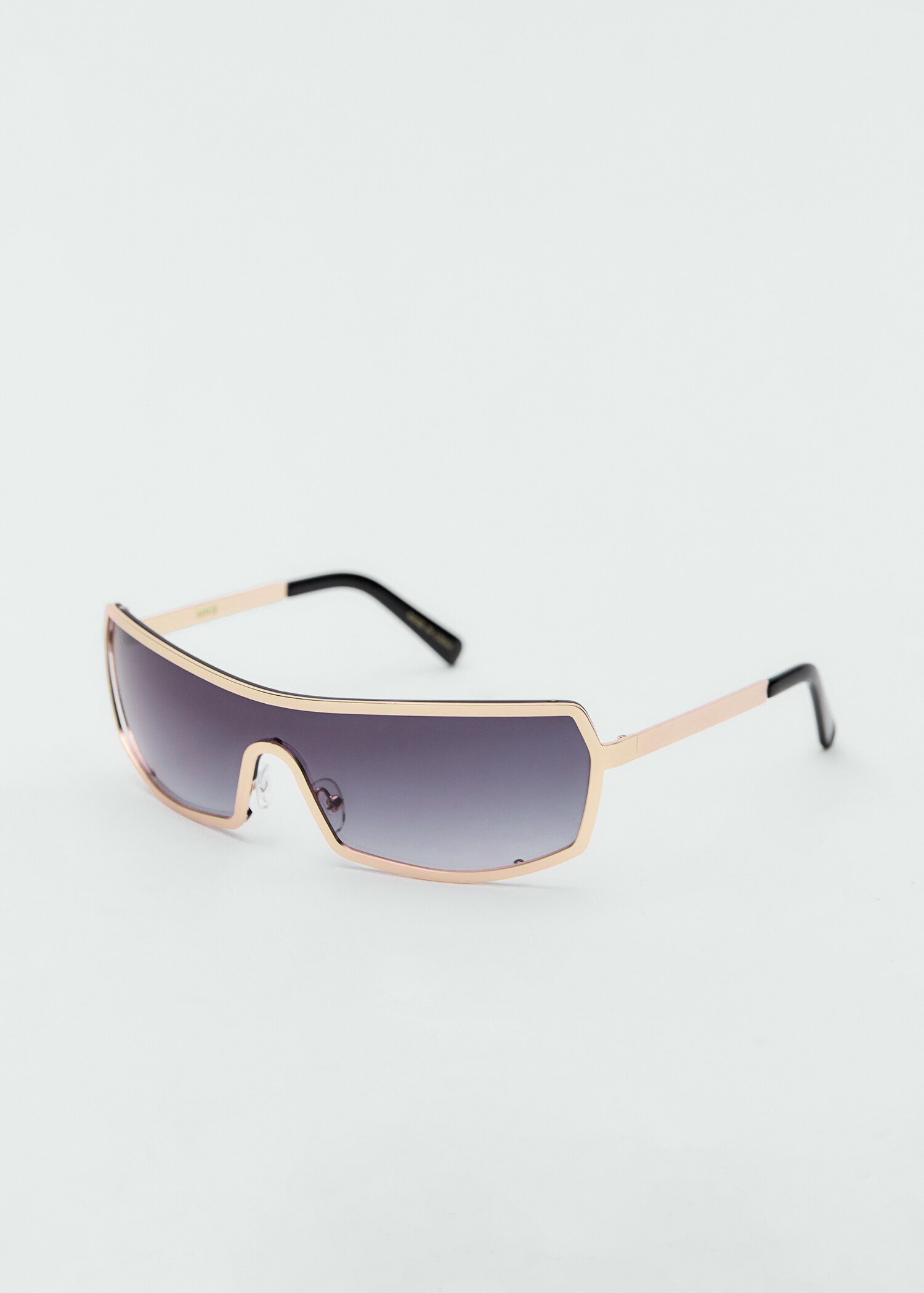 Sonnenbrille mit durchgehendem Glas - Mittlere Ansicht