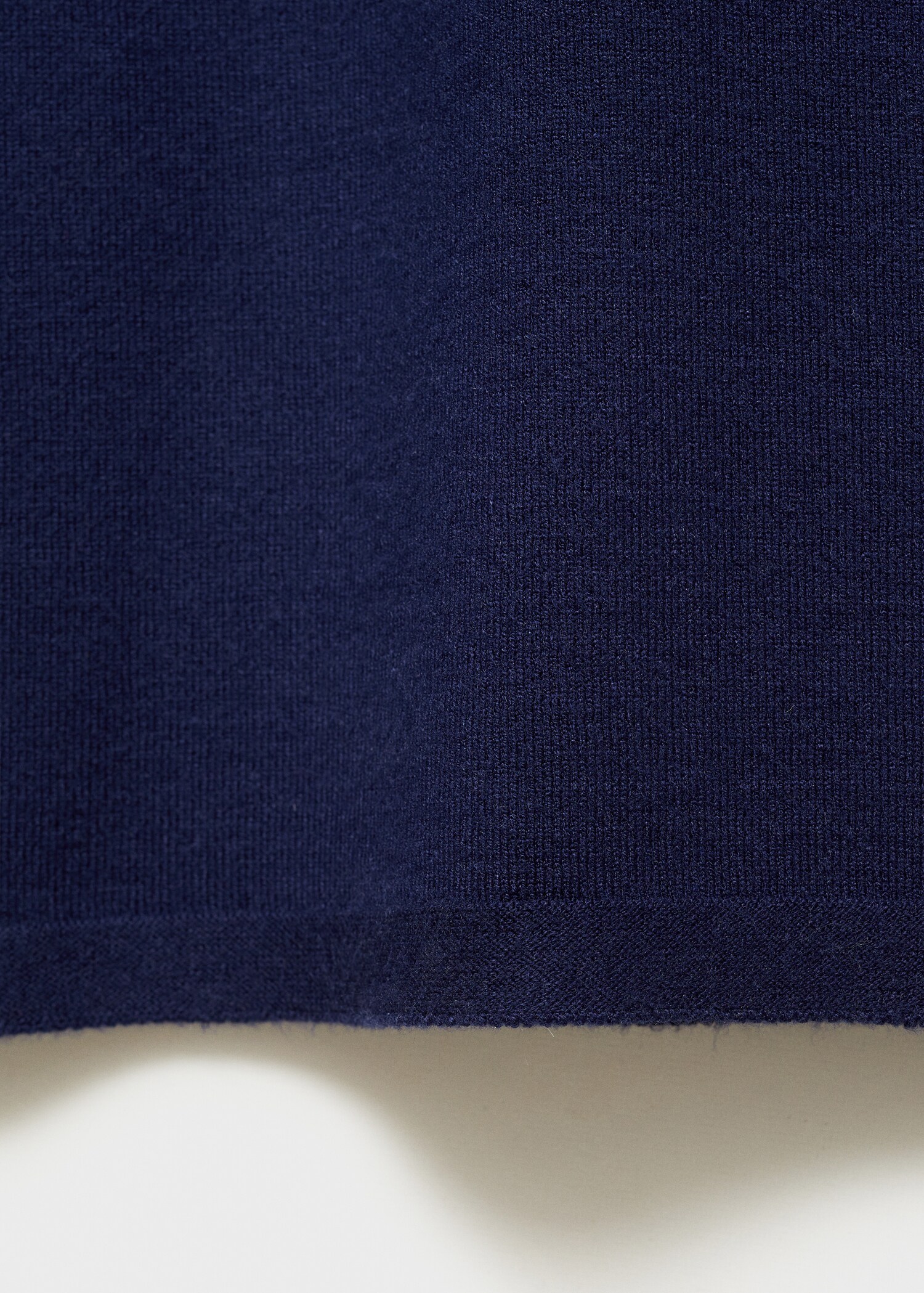 Wide-leg knitted maternity trousers - Details of the article 0