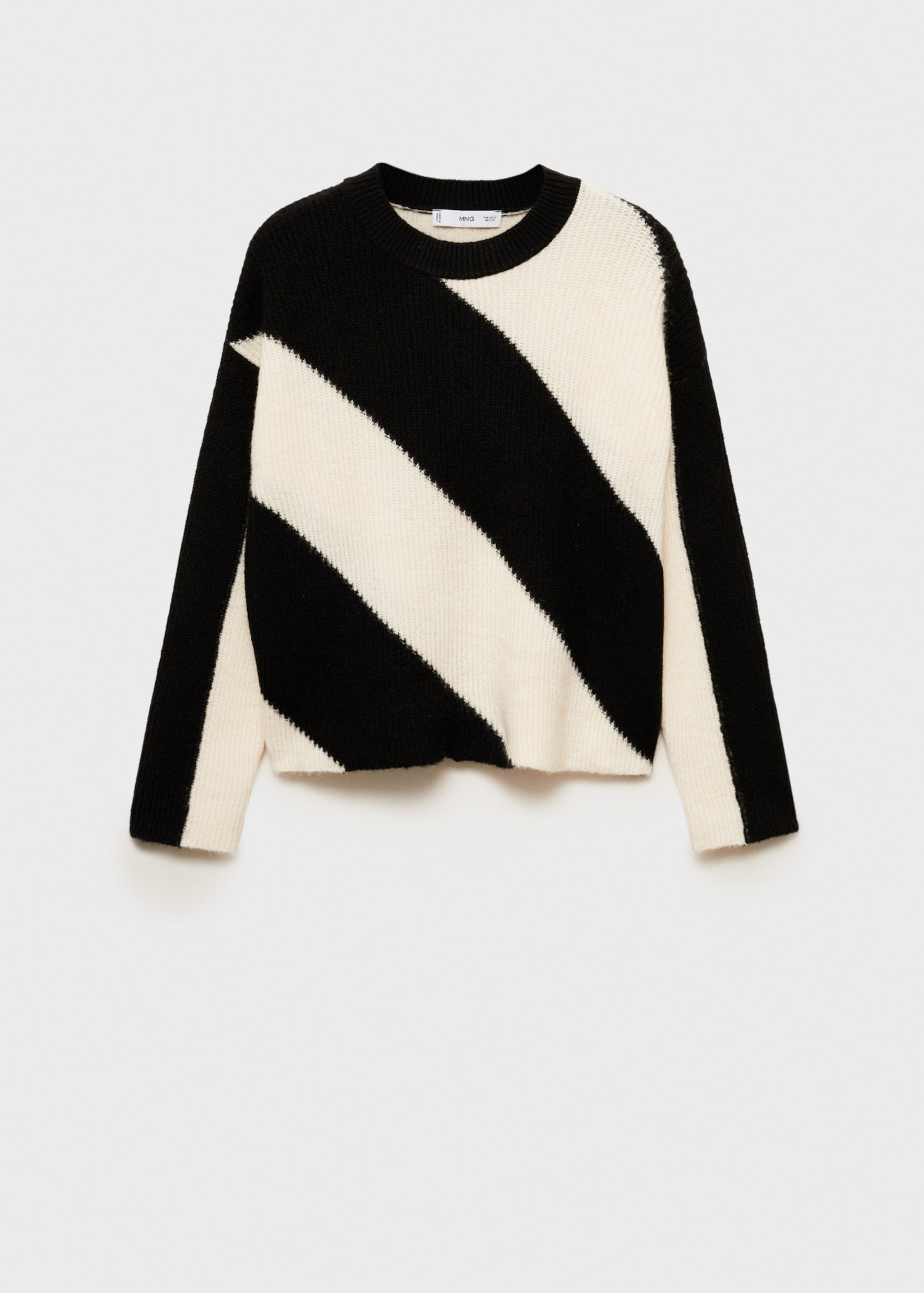 Knit striped sweater - Article without model