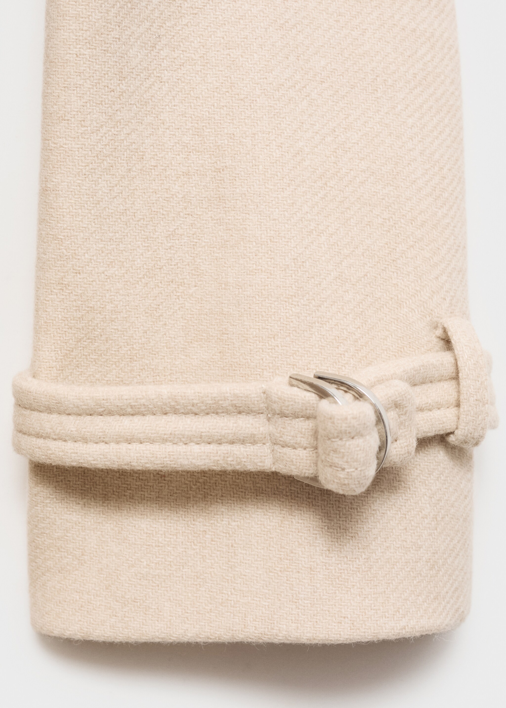 Manteau laine Manteco maxi revers - Détail de l'article 0