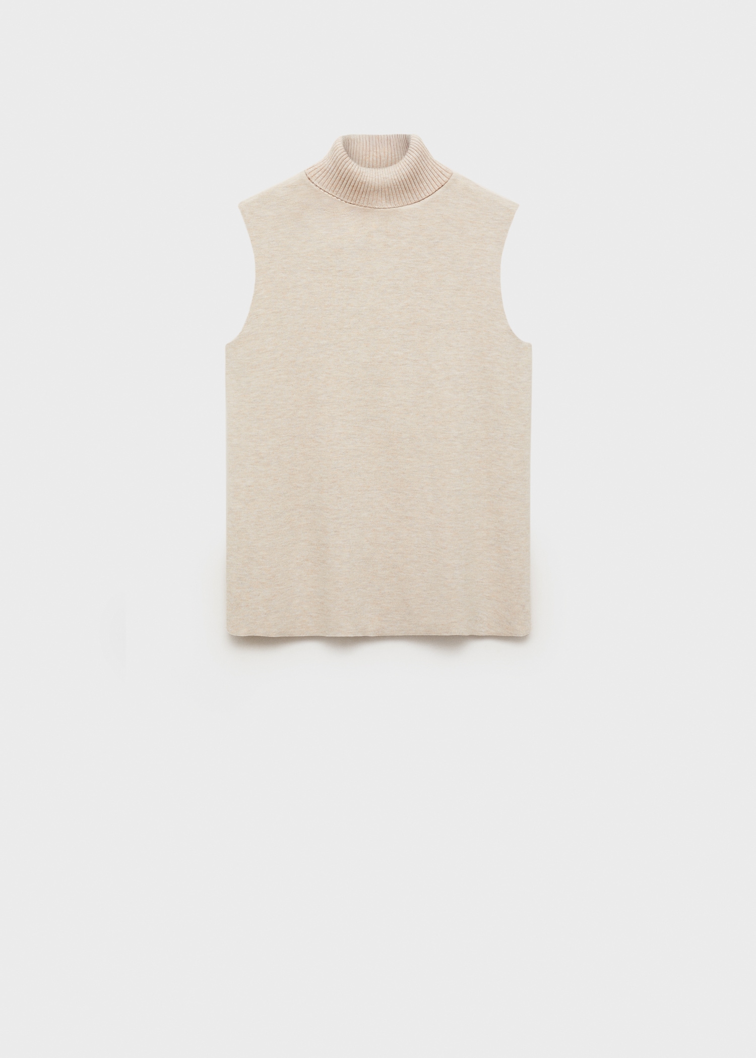 Turtleneck knitted top - Article without model