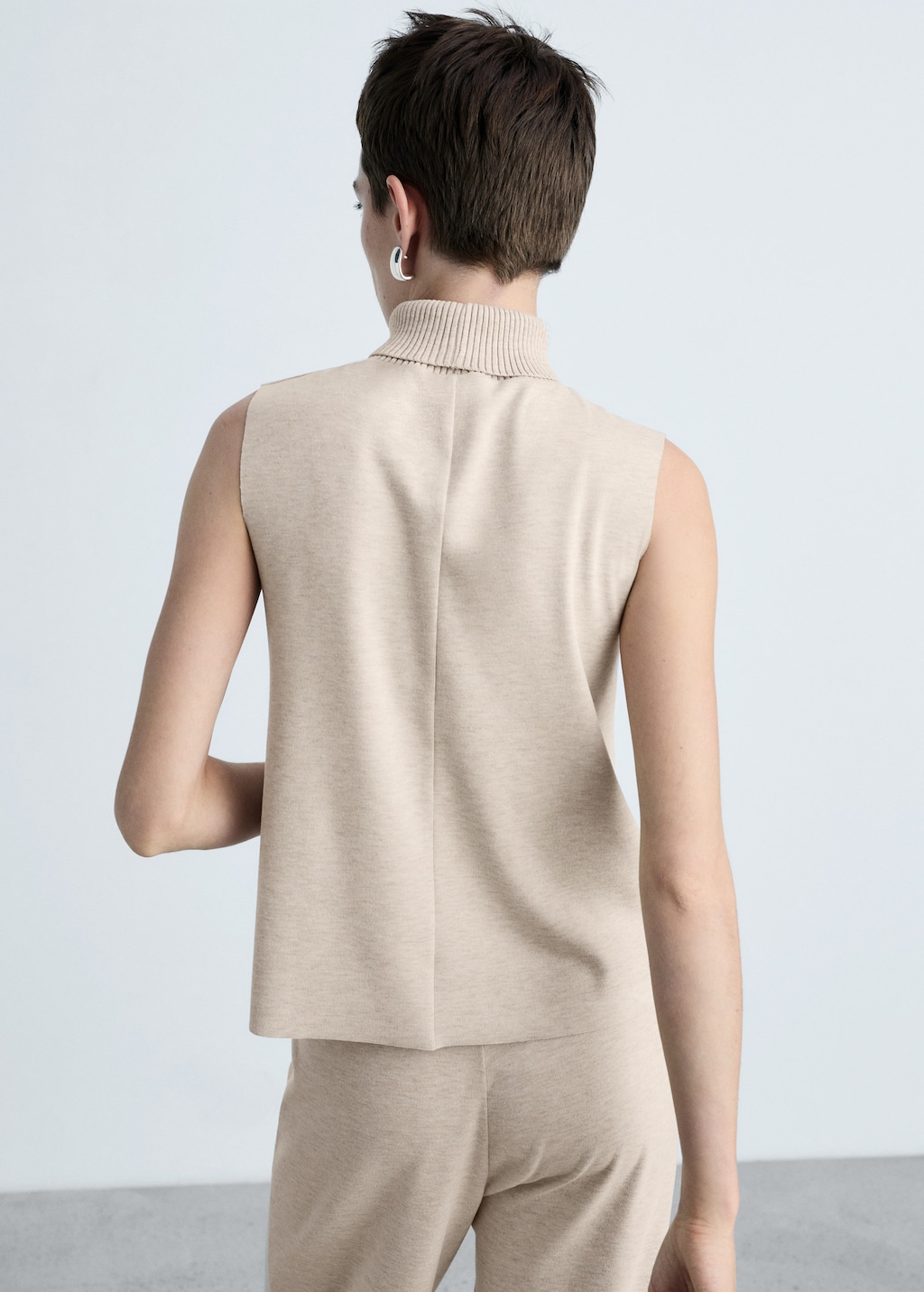 Turtleneck knitted top - Women | MANGO USA Turtleneck knitted top - Women | MANGO USA