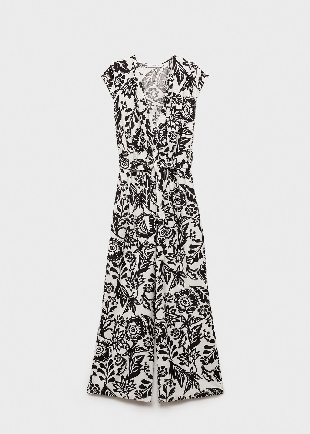 Belt printed jumpsuit - Women | MANGO USA Belt printed jumpsuit - Women | MANGO USA