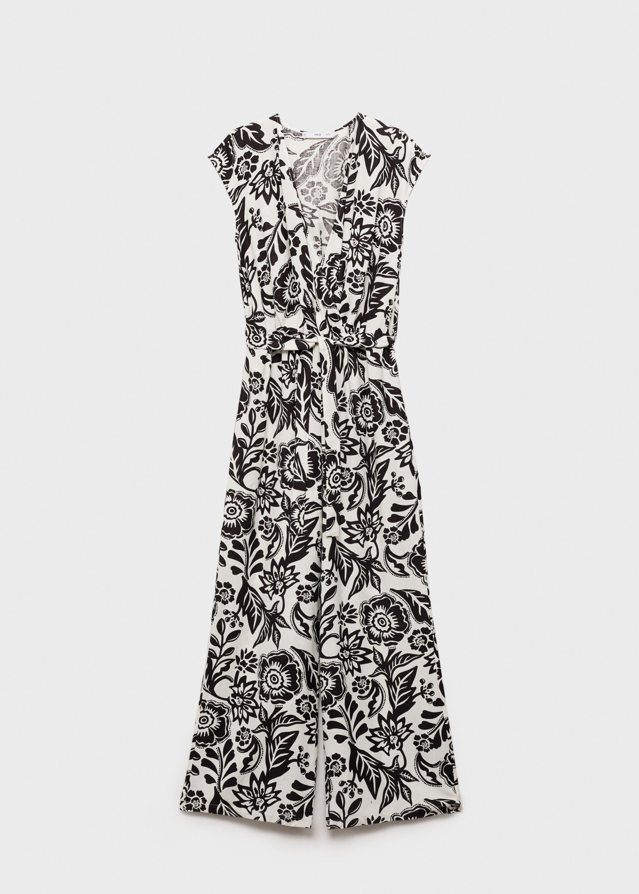 Belt printed jumpsuit - Article without model