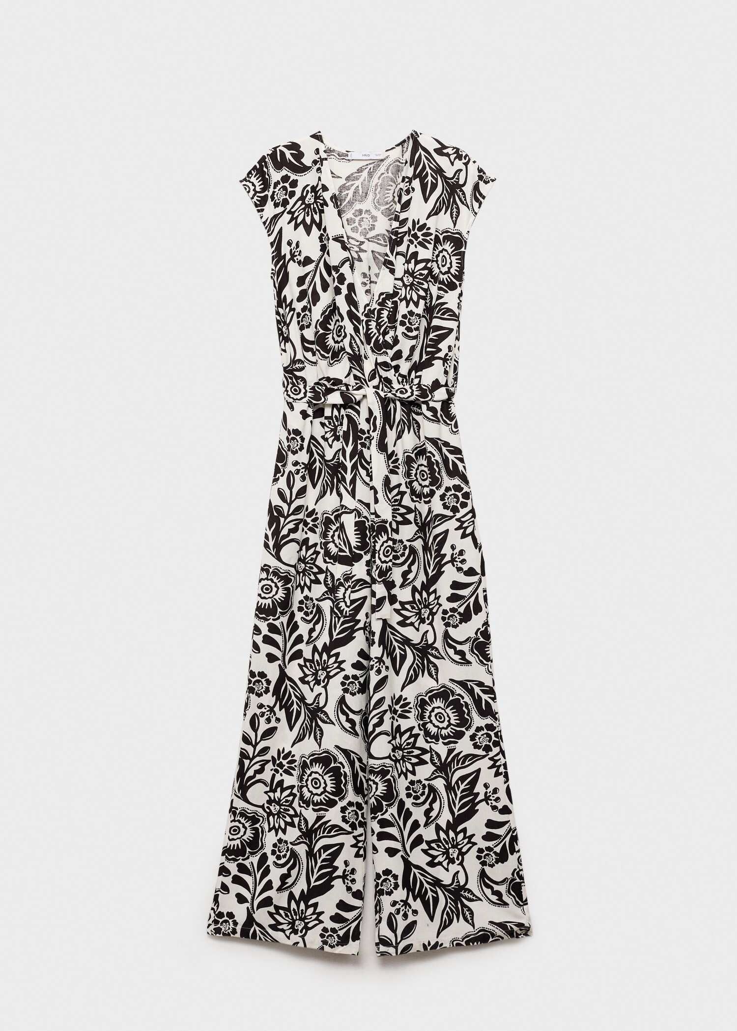 Belt printed jumpsuit - Article without model