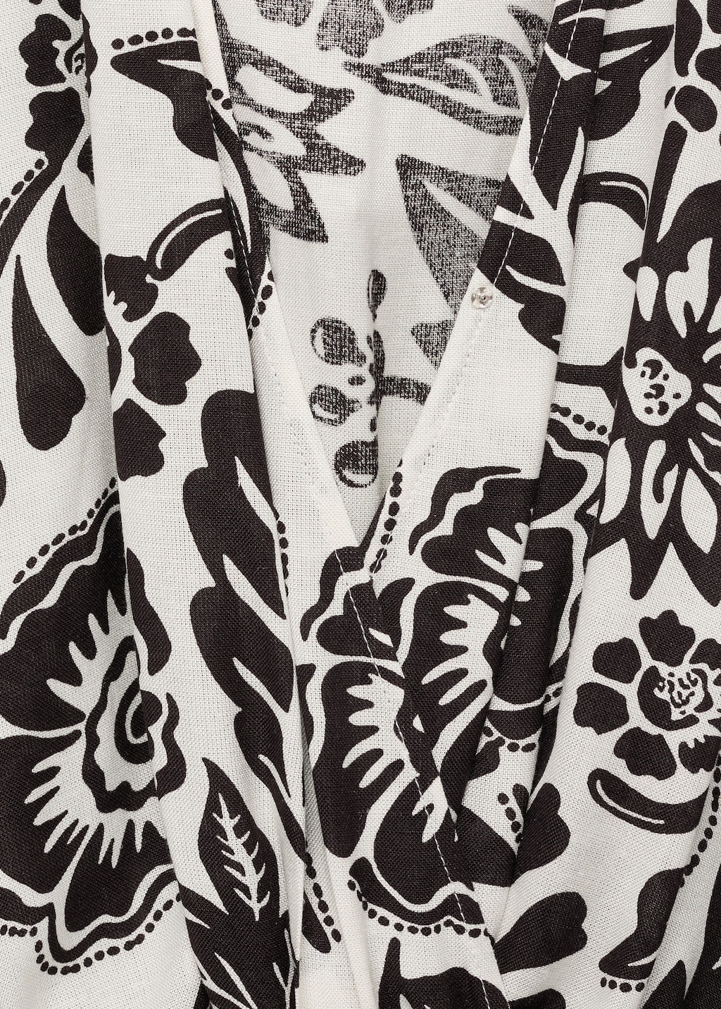 Belt printed jumpsuit - image 4