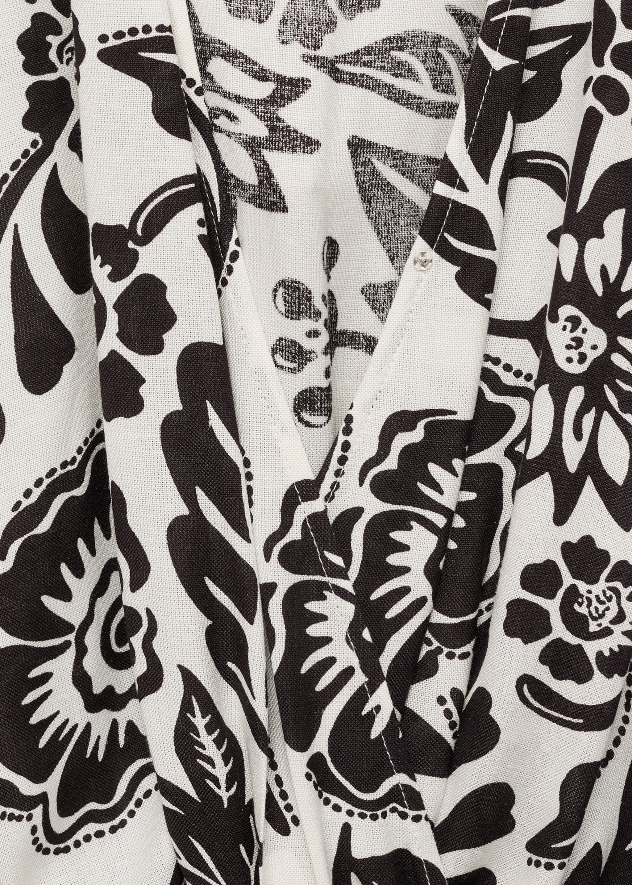 Belt printed jumpsuit - Details of the article 0