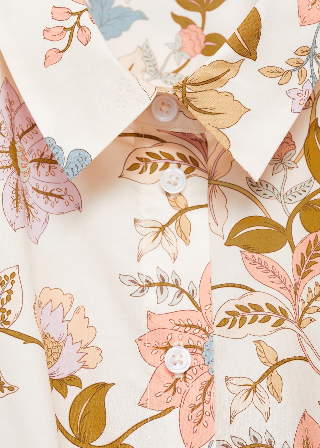 Floral-print dress with knot - Women | MANGO USA Floral-print dress with knot - Women | MANGO USA