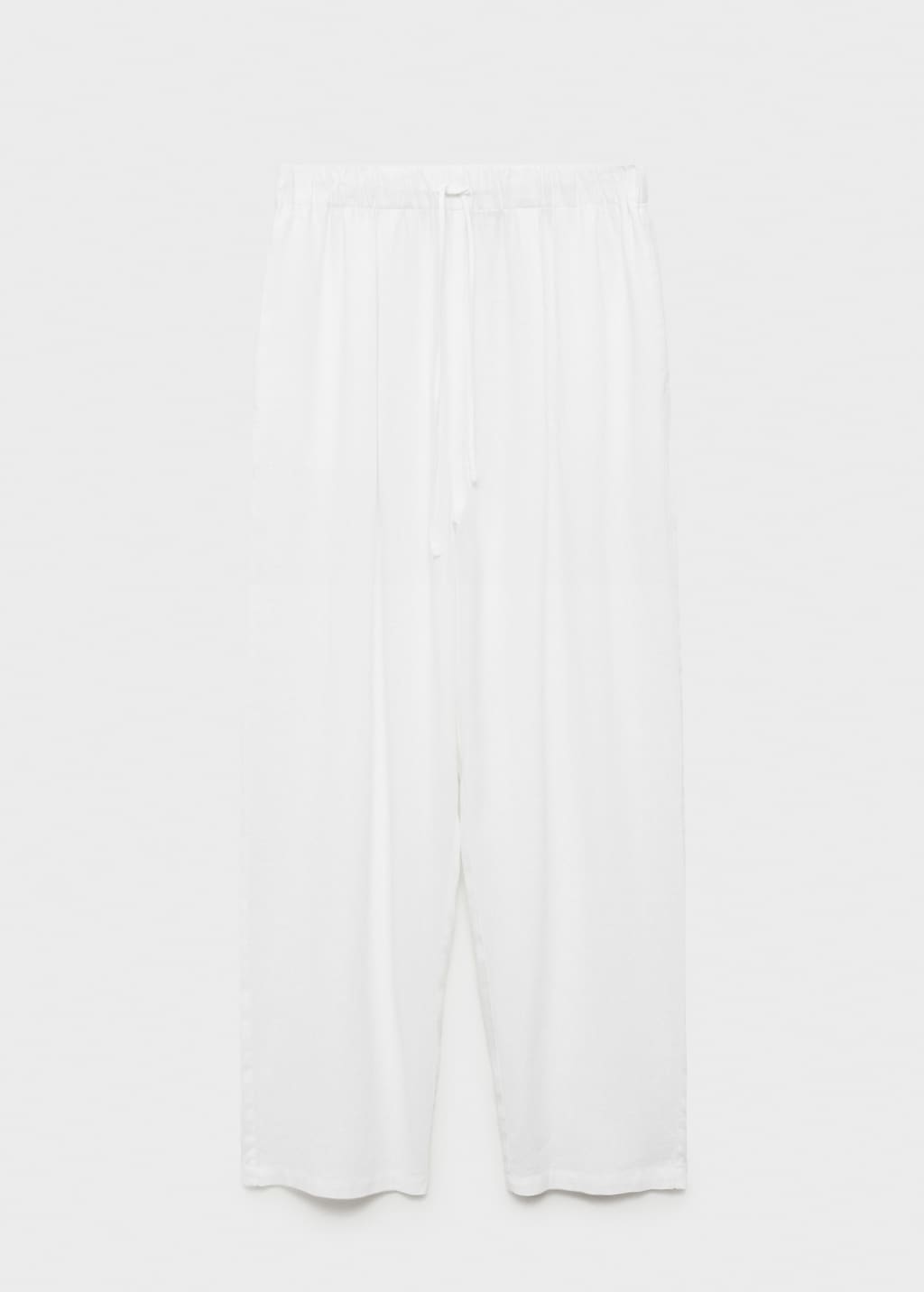 Mango Flowing linen pants thumbnail