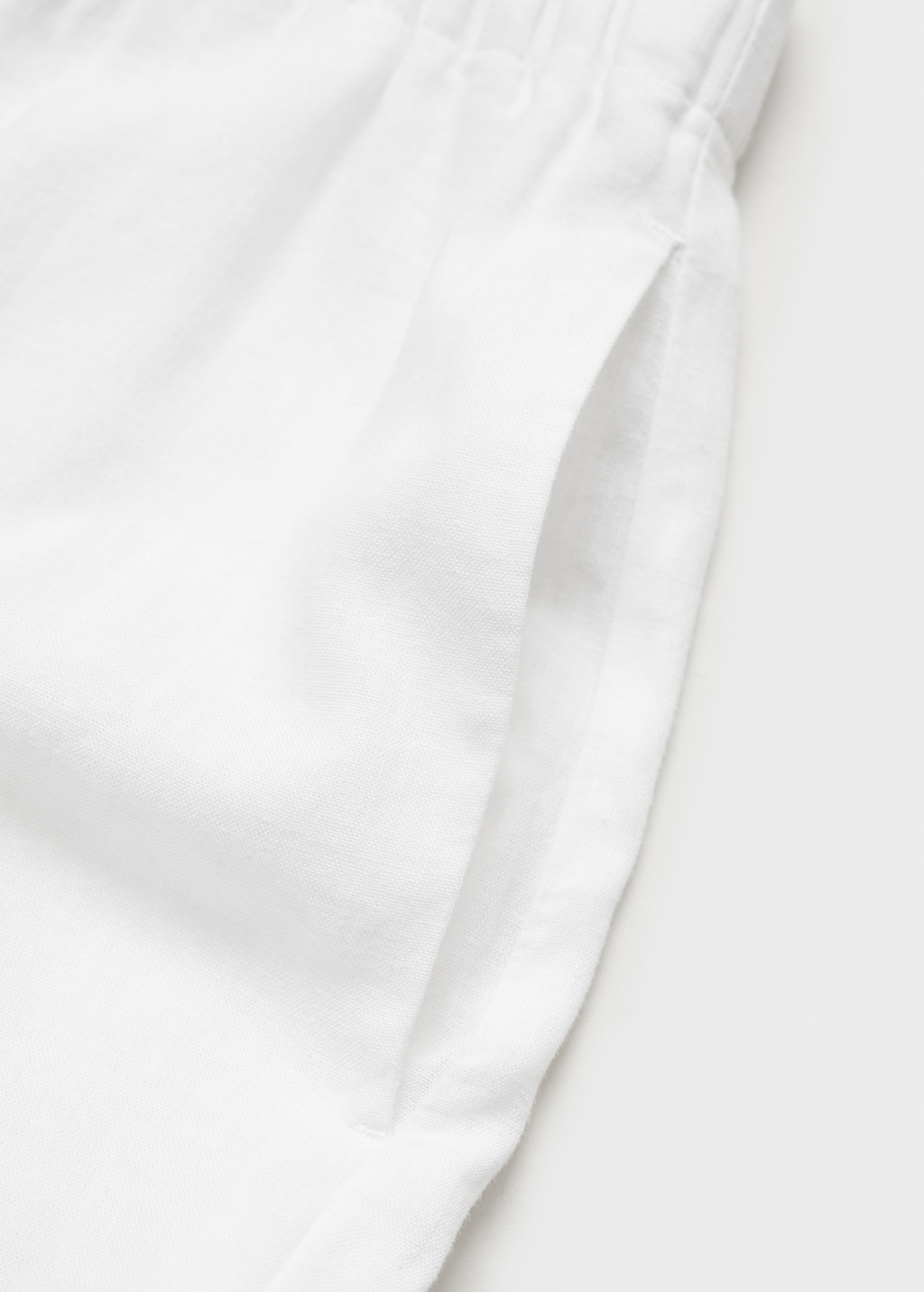 Mango Flowing linen pants thumbnail