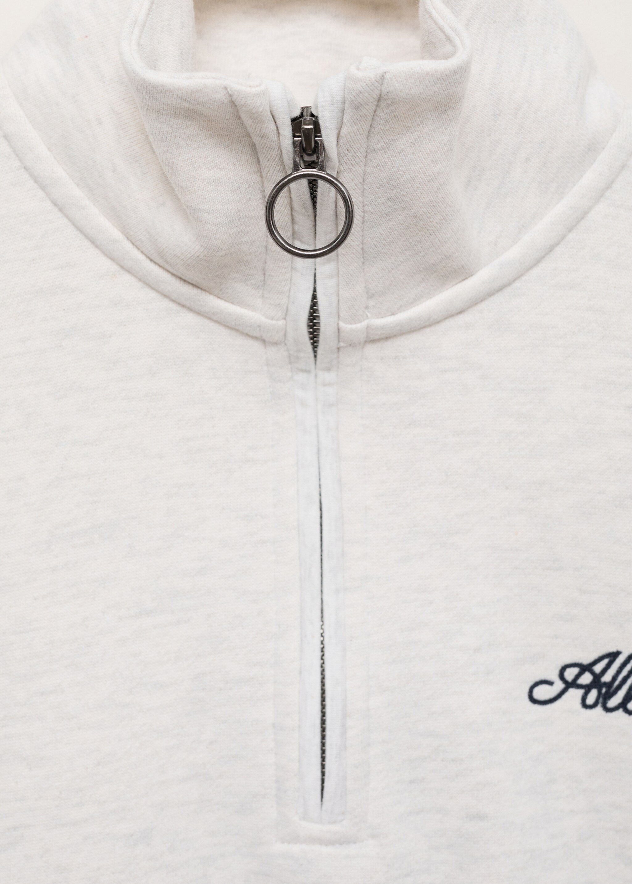Sudadera cremallera mensaje - Detalle del artículo 0