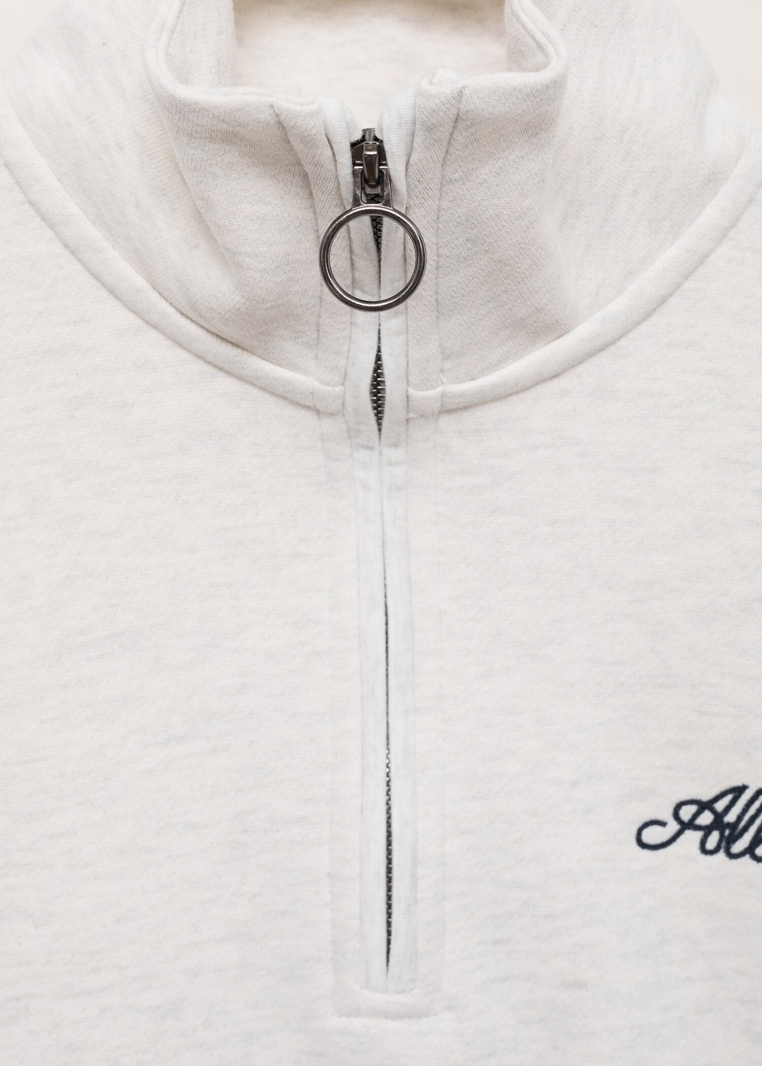 Sudadera cremallera mensaje - Detalle del artículo 0