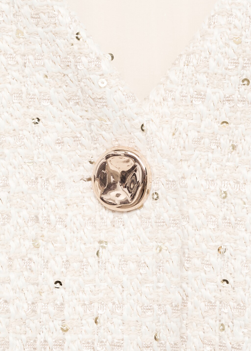 DRAMATIC TWEED SALOPETTE  ホワイトS新品未使用 DRAMATIC TWEED SALOPETTE - BIRTHDAY BASH