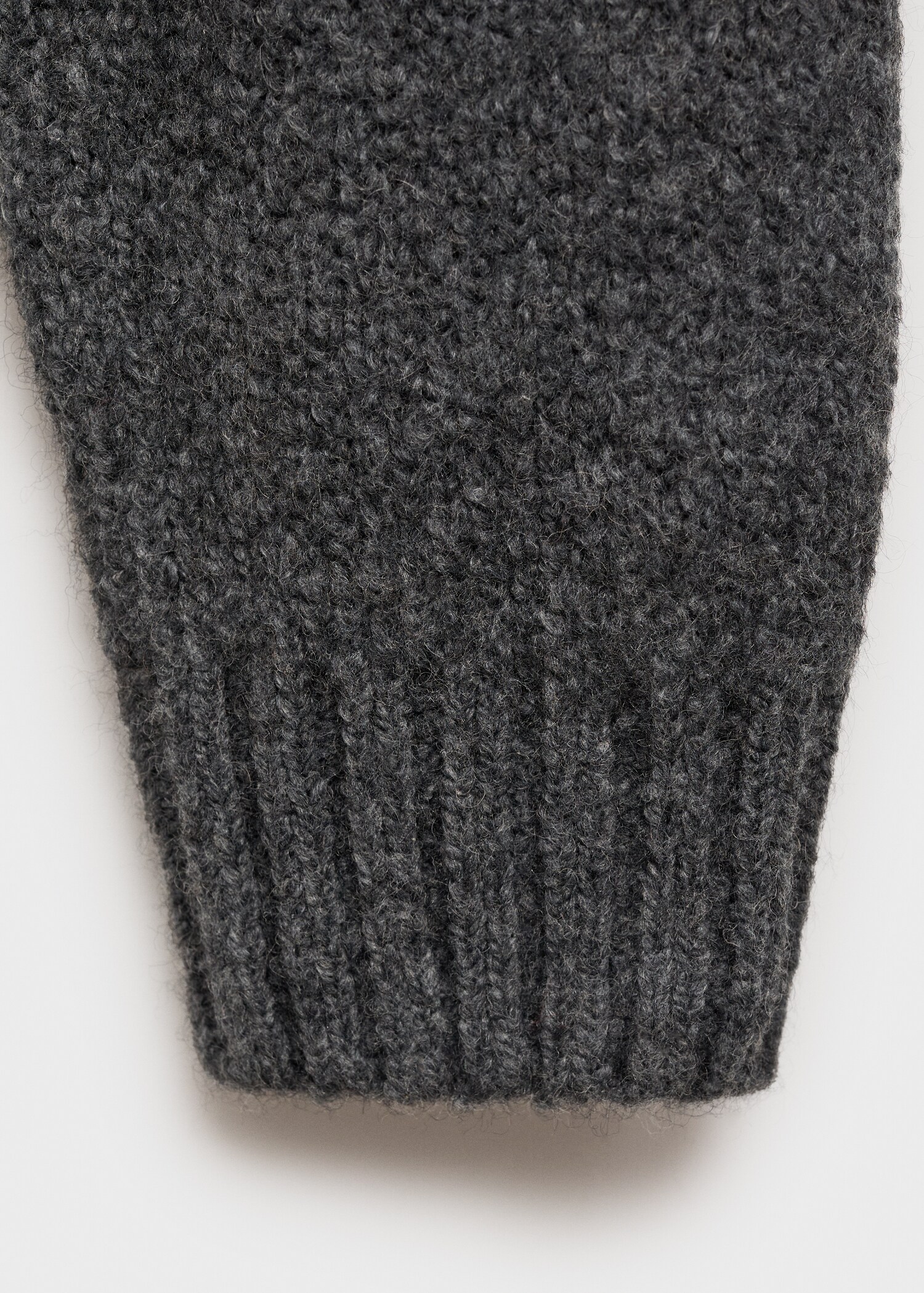 Knitted wool blend cardigan - Details of the article 0