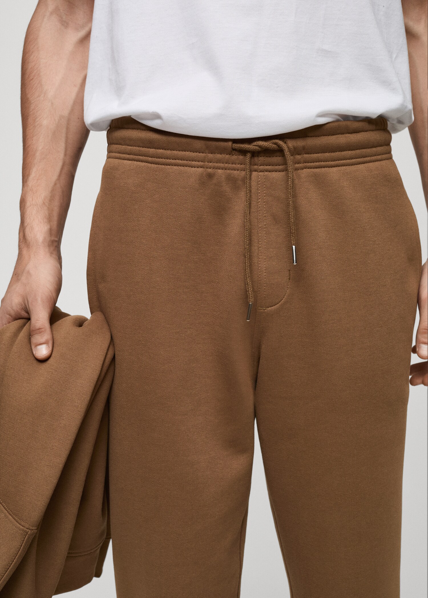 Joggers cintura elástica perchados - Detalle del artículo 1