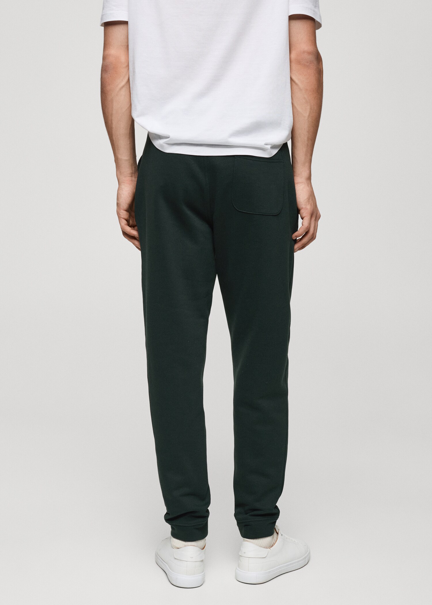 Joggers cintura elástica perchados - Reverso del artículo