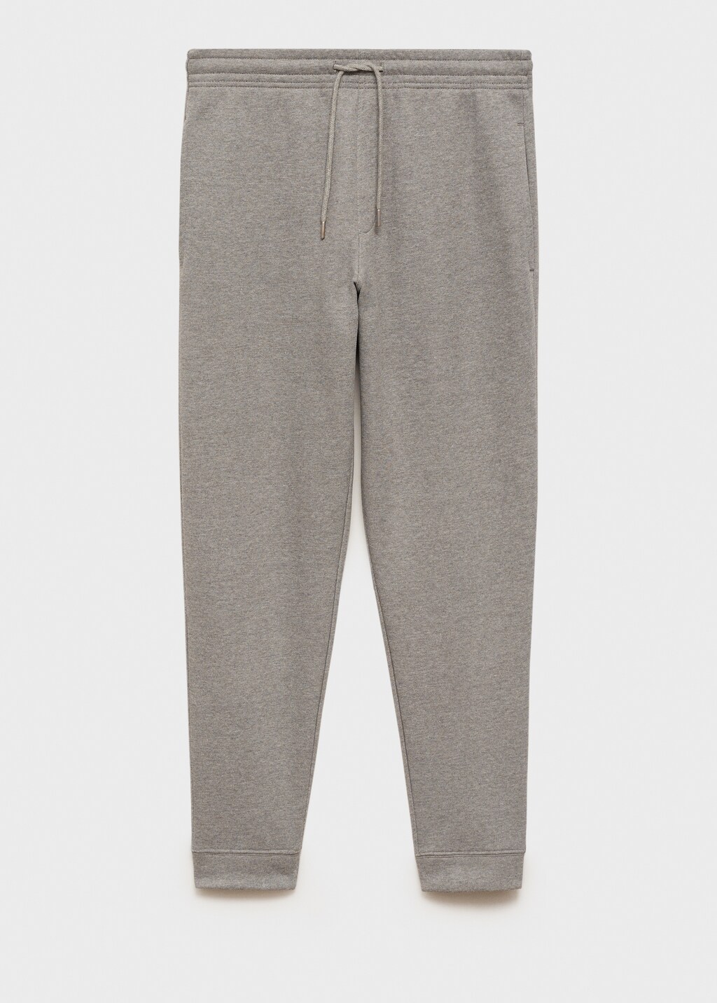 Brushed joggers with elastic waistband - Men | MANGO USA