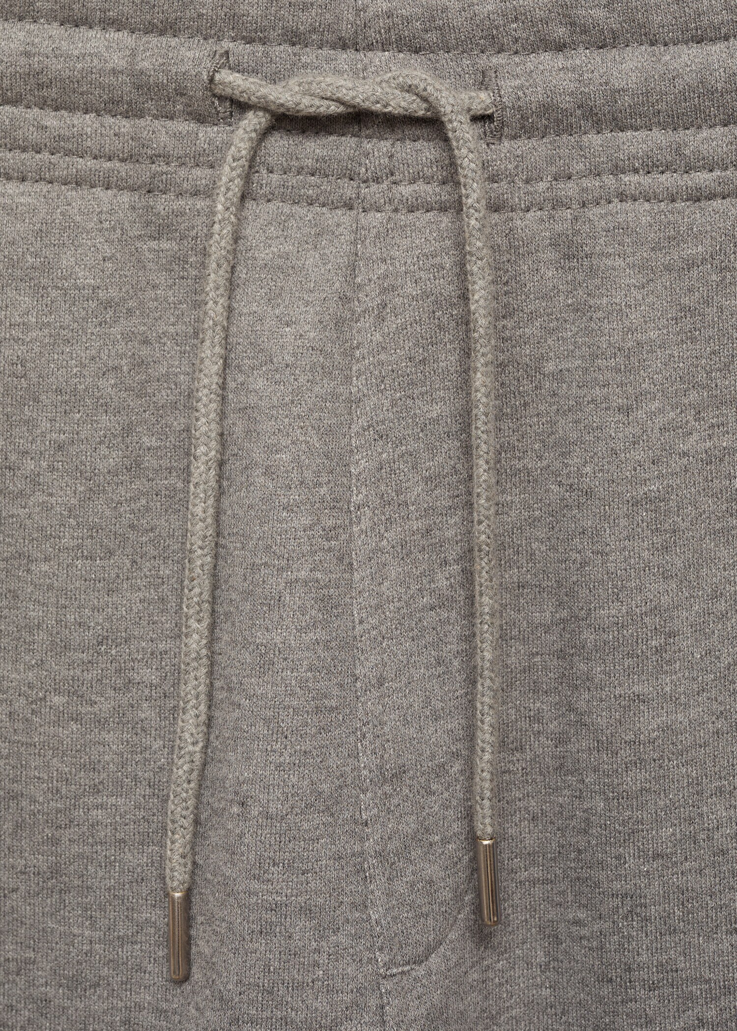 Brushed joggers with elastic waistband - Details of the article 8