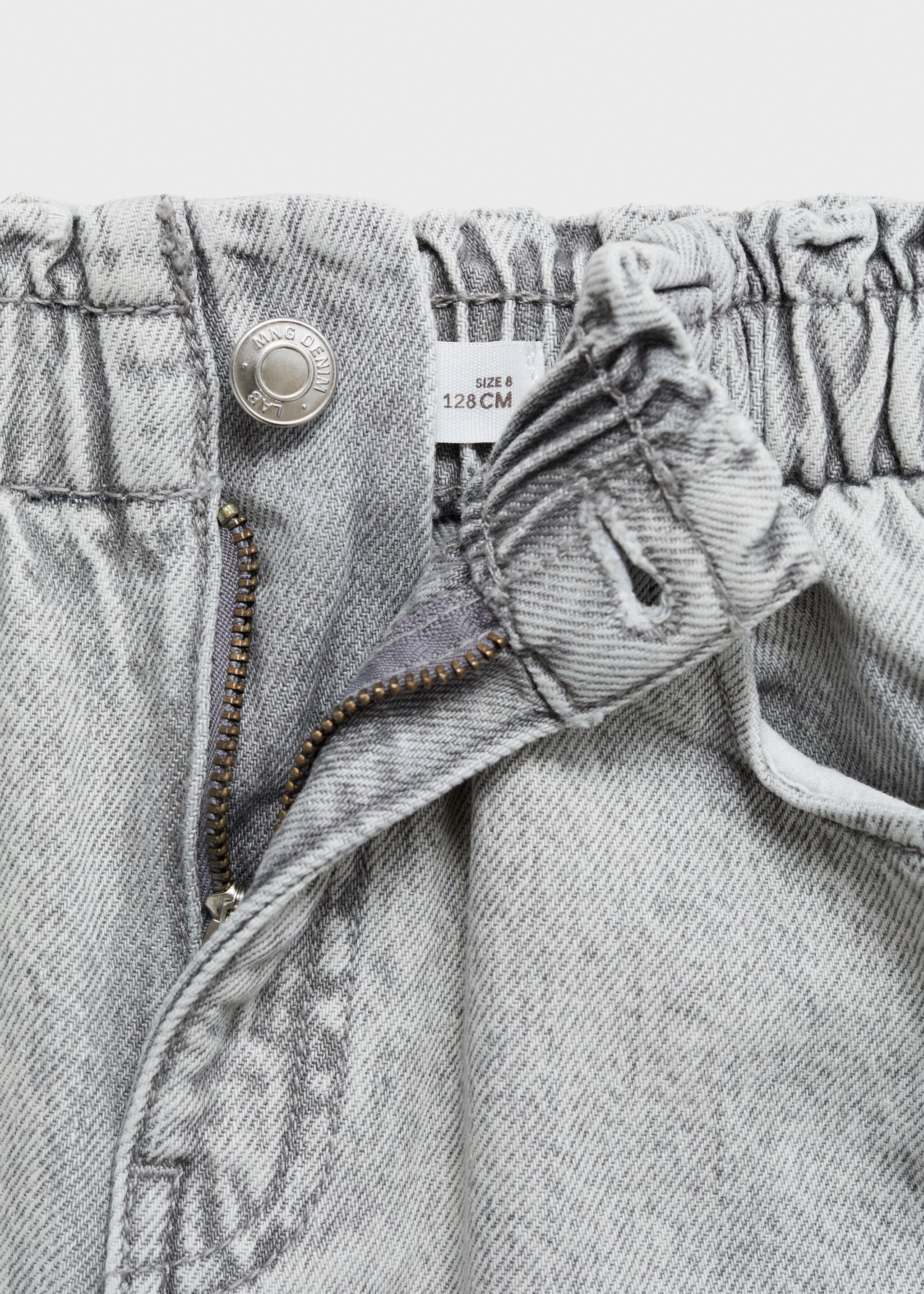 Short denim skirt - Details of the article 8