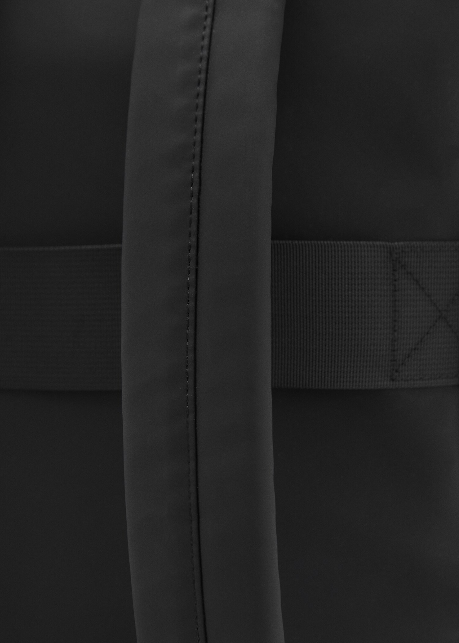 Rubberized backpack with flap closure - Details of the article 3