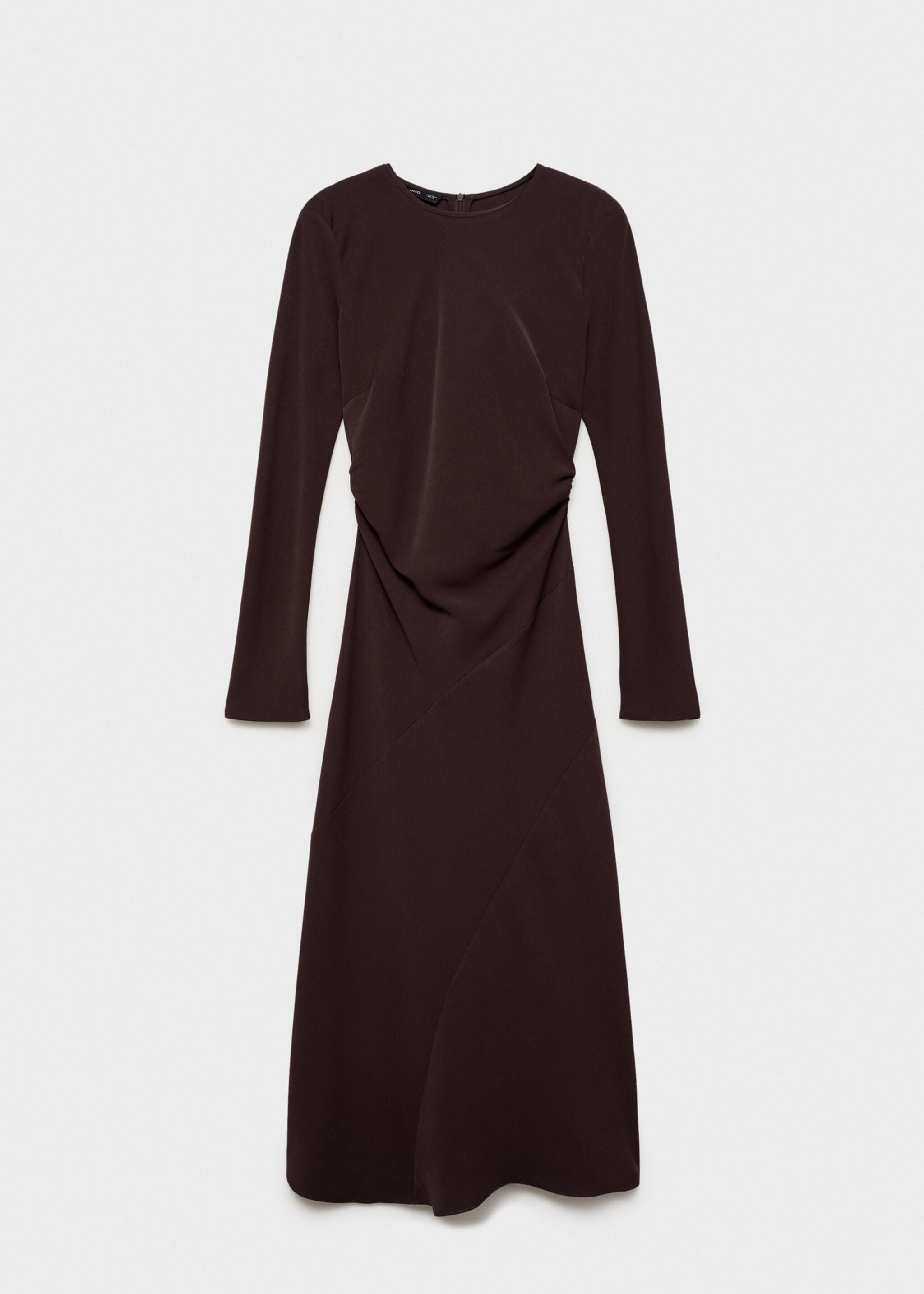 Midi-dress with draped waist - Article without model
